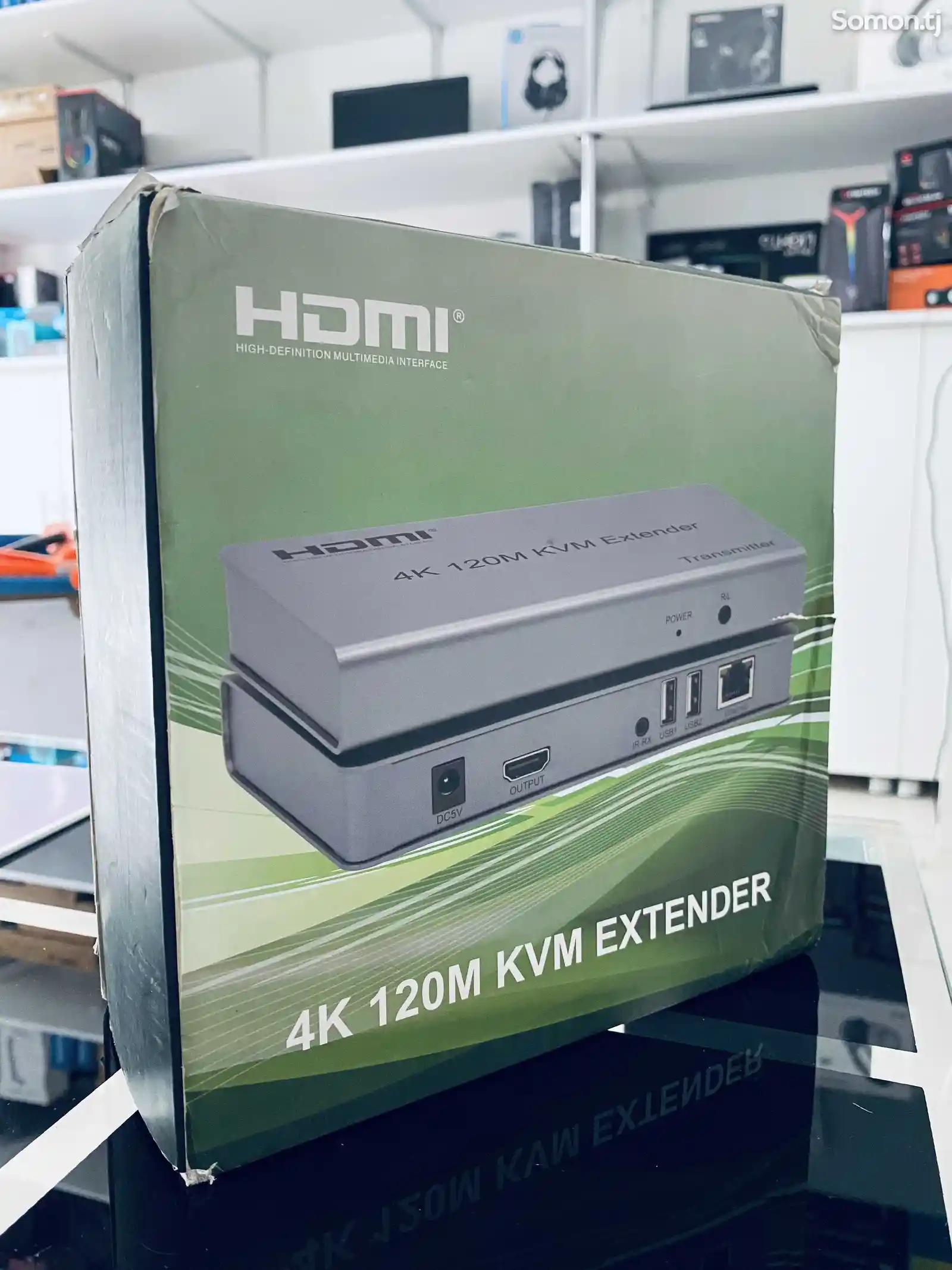 Удлинитель HDMI Extender 4K 120M KVM-1
