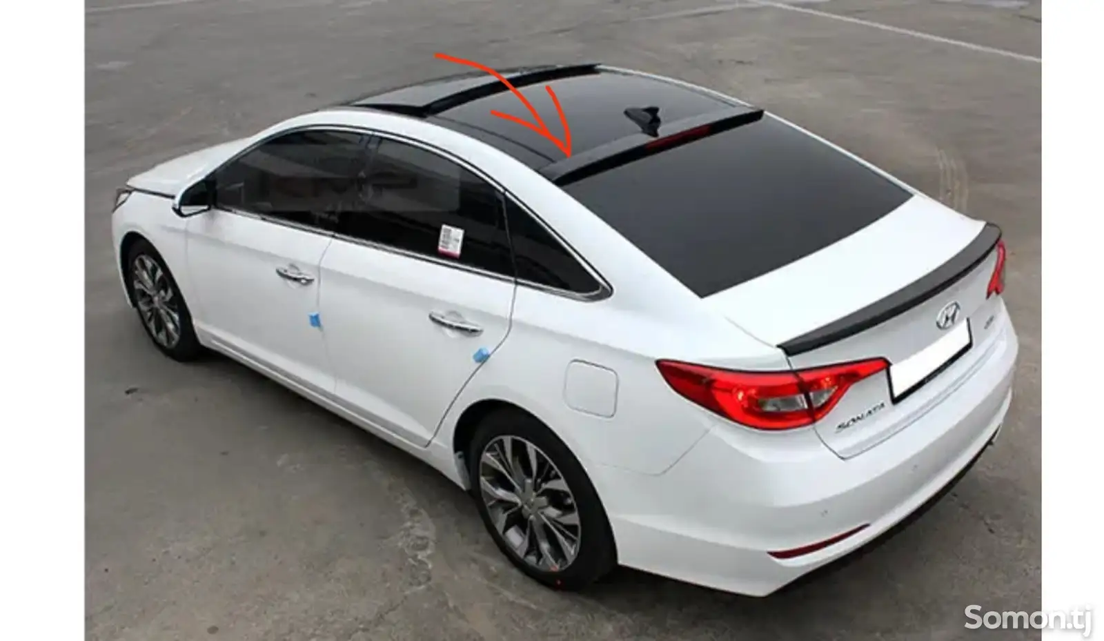 Козырек для Hyundai Sonata