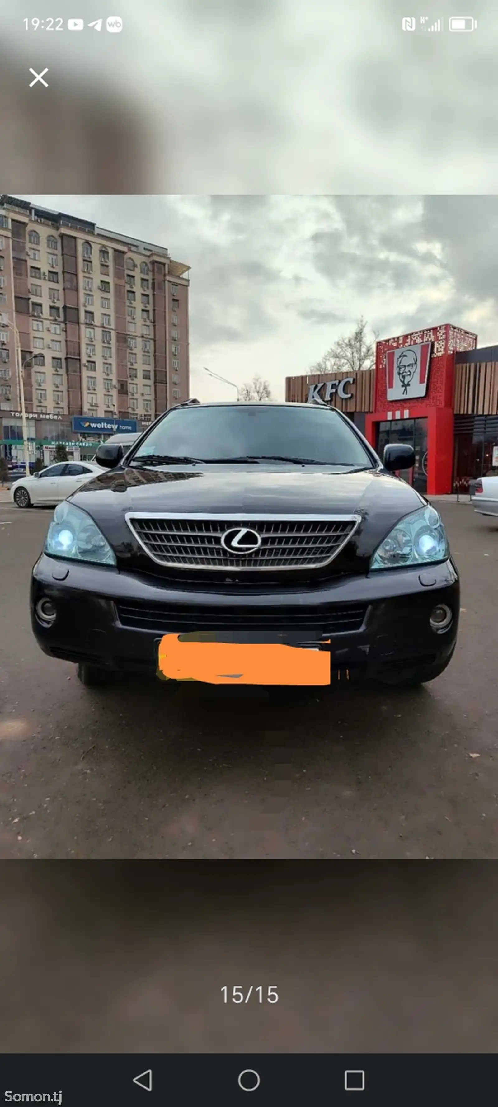 Lexus RX series, 2008-1