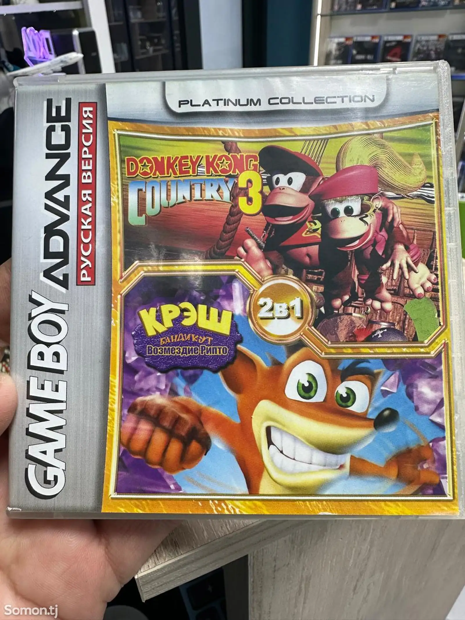 Игра Crash на Gameboy