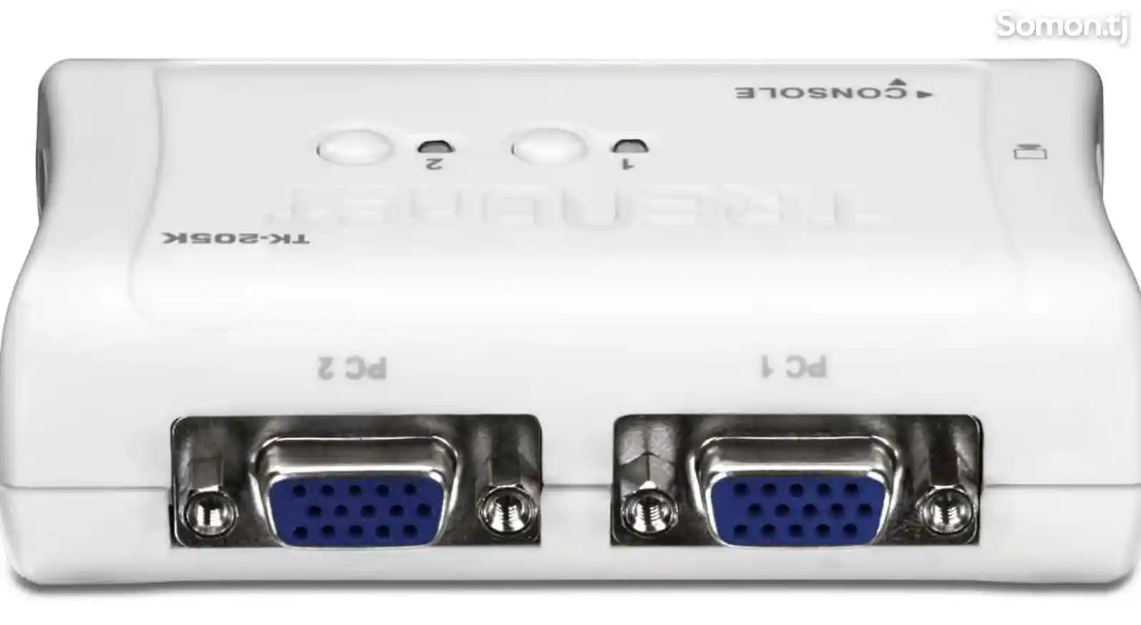Trendnet 2-портовый PS2 KVM-коммутатор и комплект кабелей, TK-205k-3