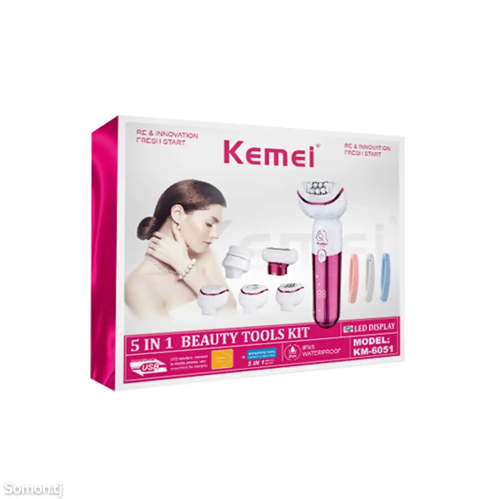 Эпилятор Kemei 5 IN1 KM-6051-1