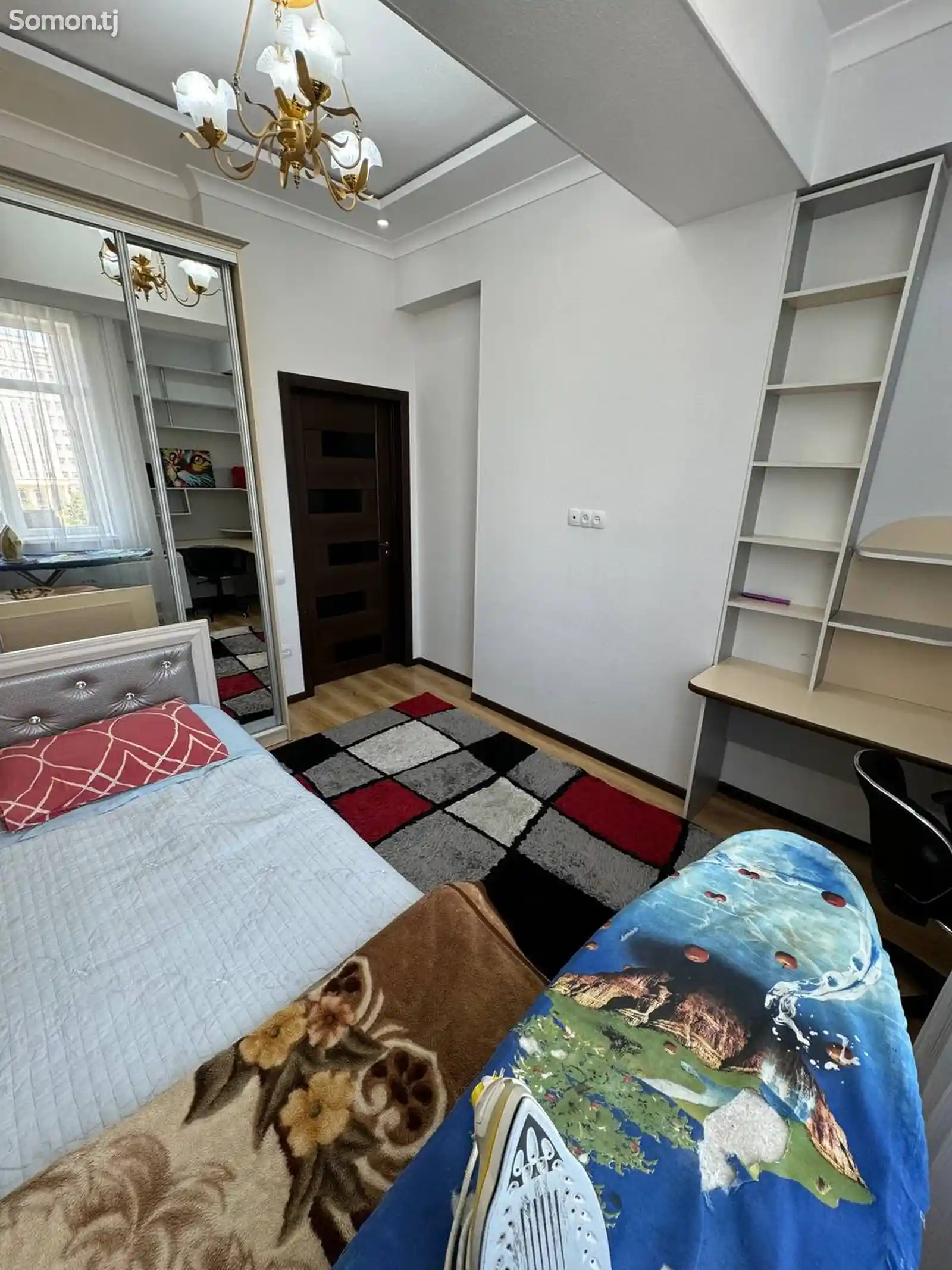 3-комн. квартира, 9 этаж, 98м², Исмоил Сомони-4