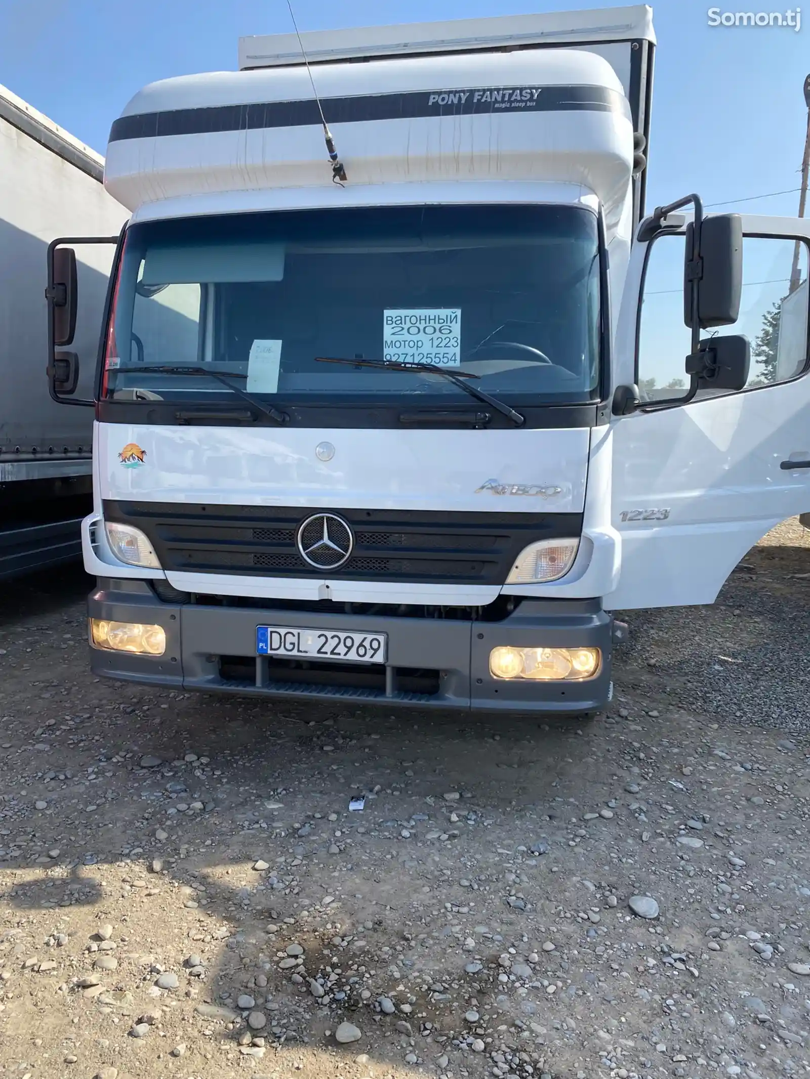 Бортовой грузовик Mercedes-Benz Atego 1223, 2006-2