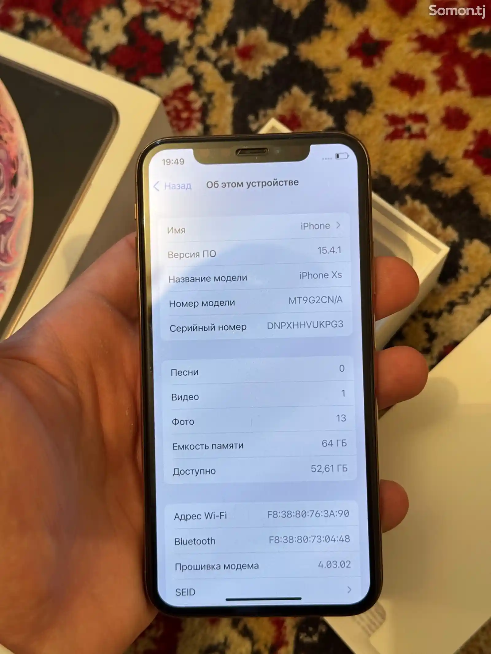 Apple iPhone Xs, 64 gb, Gold-6