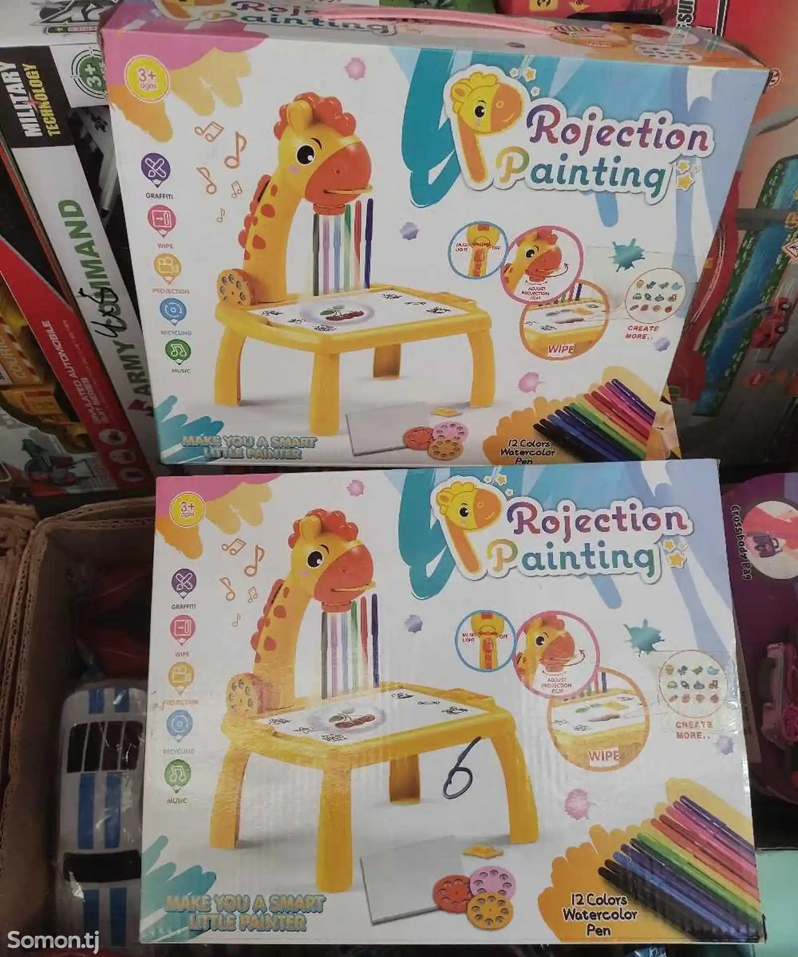 Детский столик для рисования-2