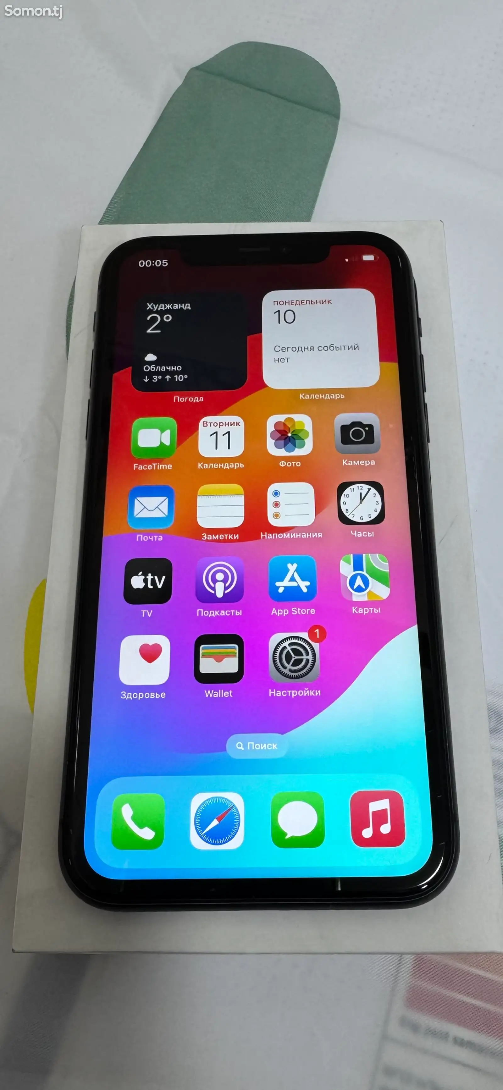 Apple iPhone 11, 64 gb, Black-1