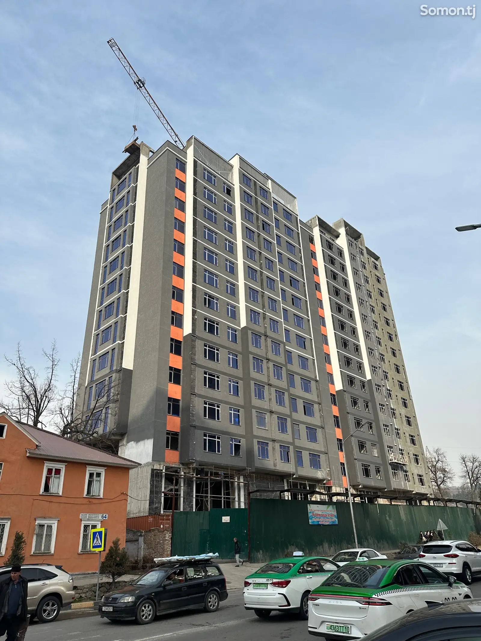 2-комн. квартира, 13 этаж, 65 м², Исмоили Сомони, Ашан-1