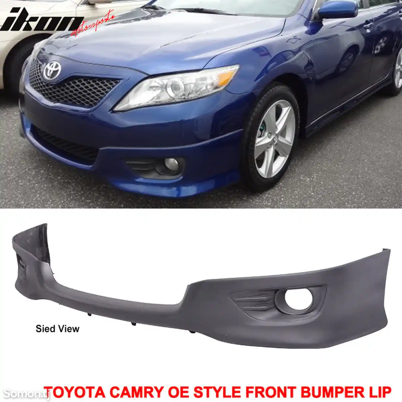 Накладка на передний бампер от Toyota Camry 2 2010-2011-1