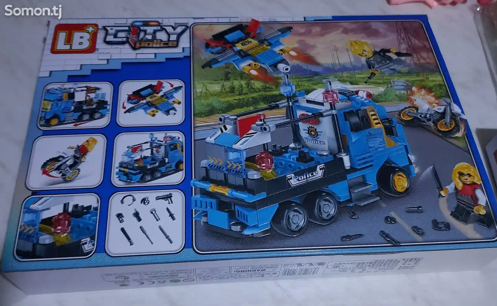 Лего мини блоки Полиция 401деталей-2