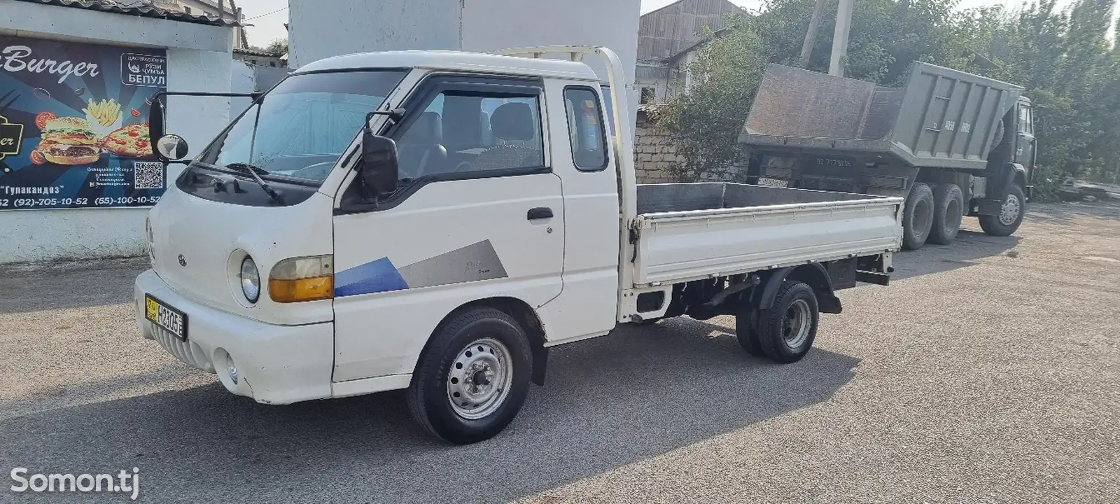 Бортовой автомобиль Hyundai Porter, 2002-2