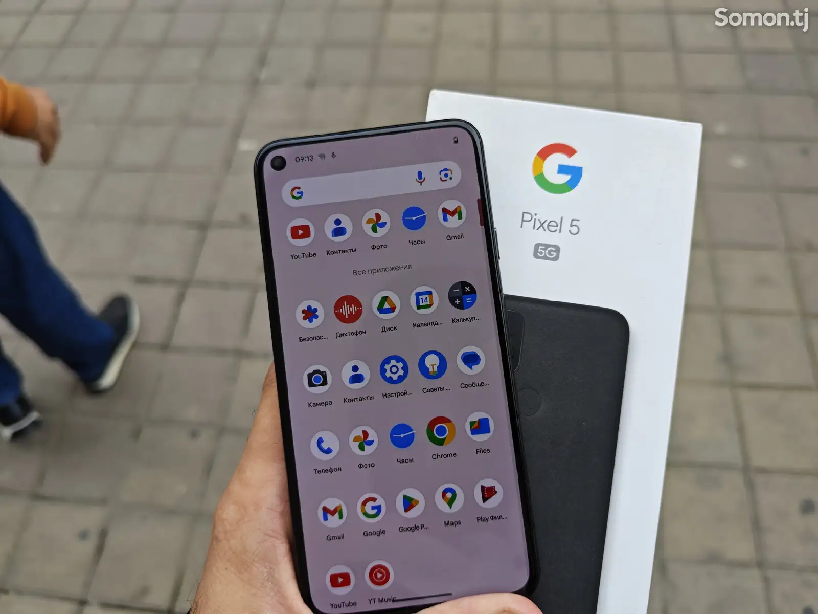 Google Pixel 5 128gb black-8