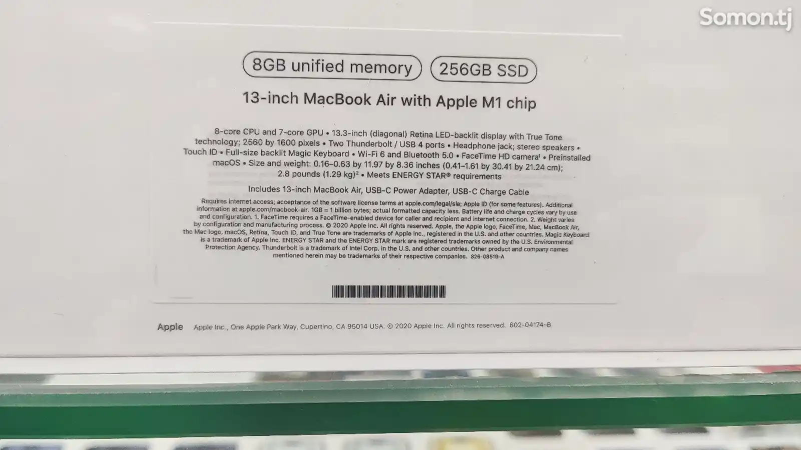 Apple MacBook Air M1 8GB/256GB Ноутбук-4