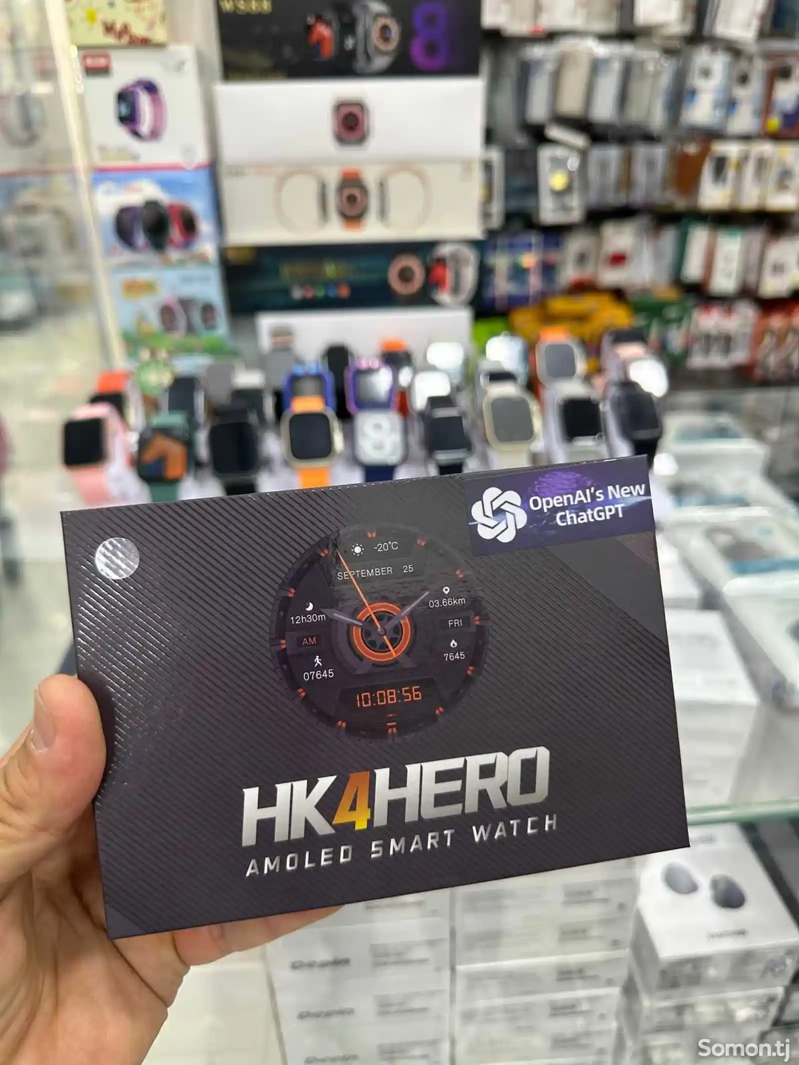 Смарт часы HK4 Hero Amoled Dysplay-3