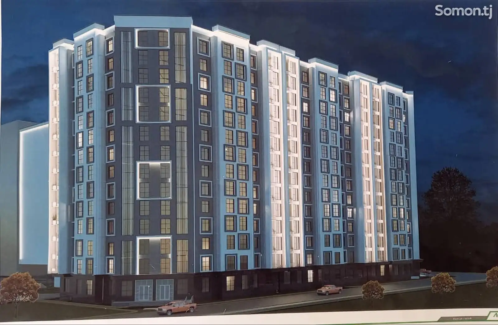 1-комн. квартира, 9 этаж, 61 м², 46 мкр-1