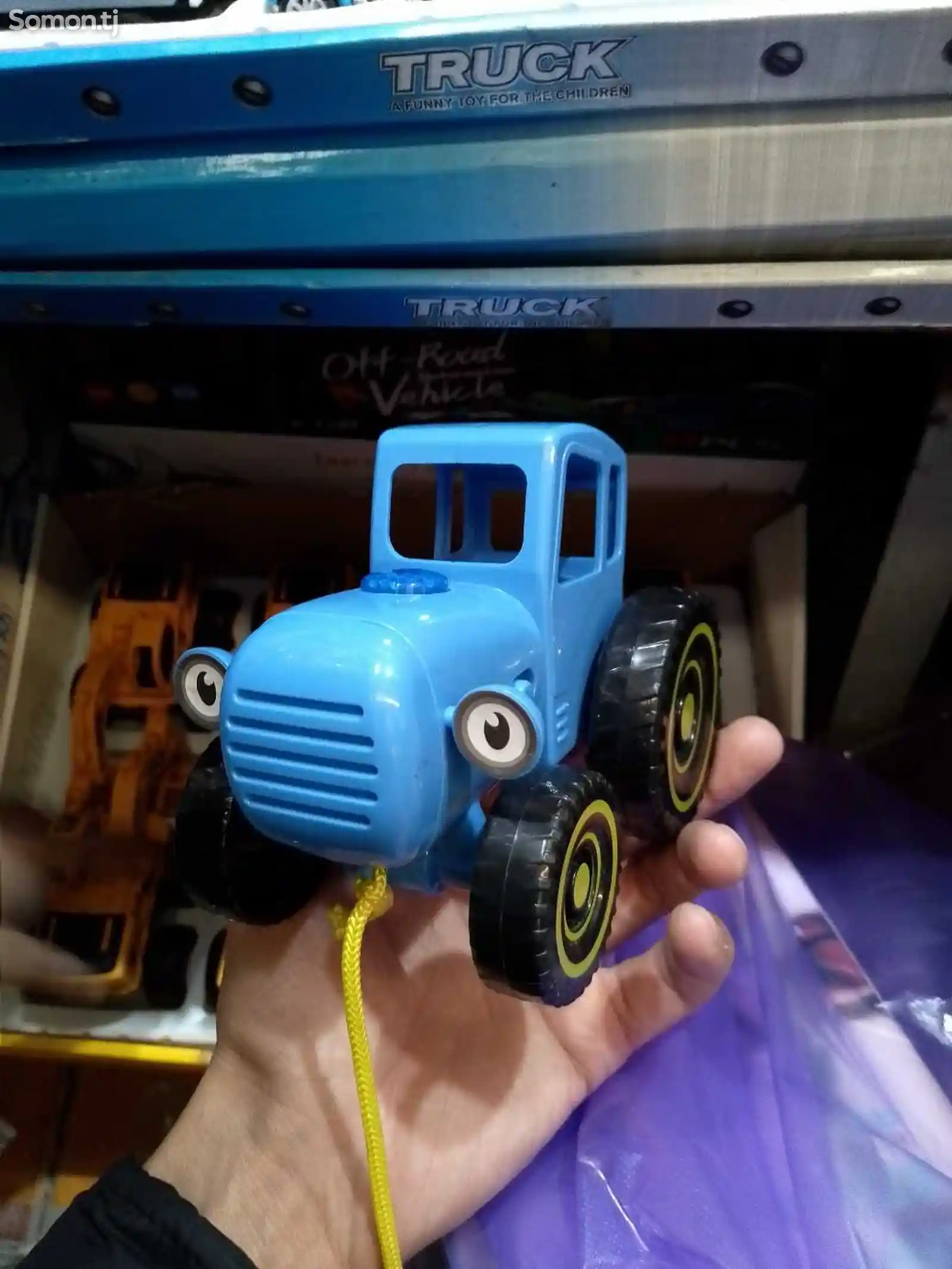 Музыкальный синий трактор-2
