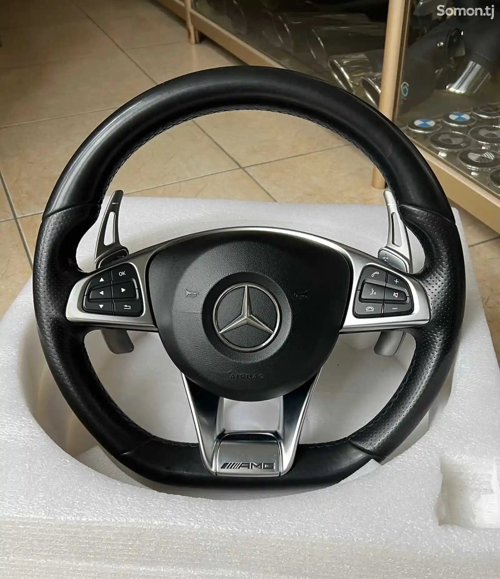 Руль на Mercedes-Benz AMG W212-2