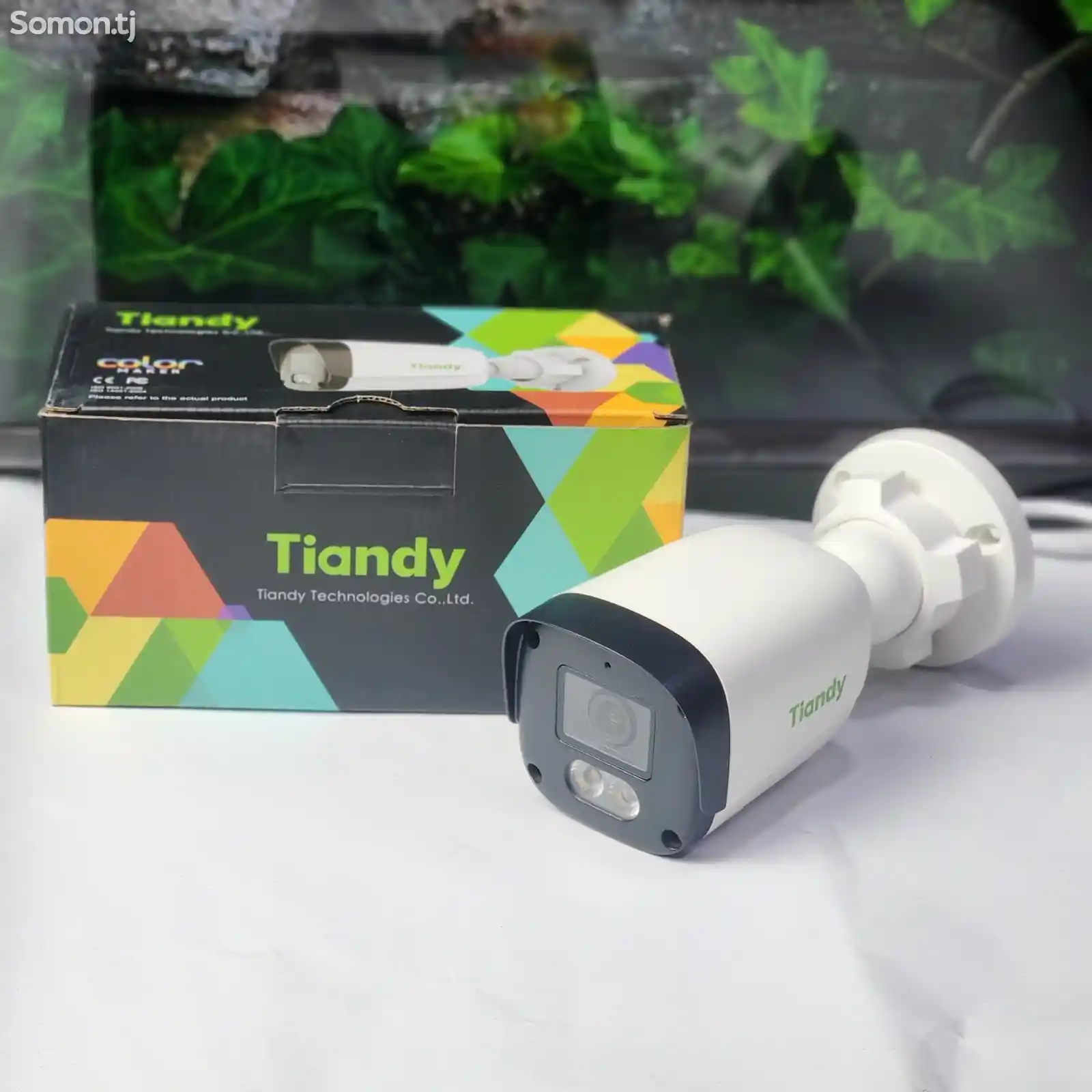 Уличная камера IP Tiandy 2MP полноцветное цветное изображение Starlite