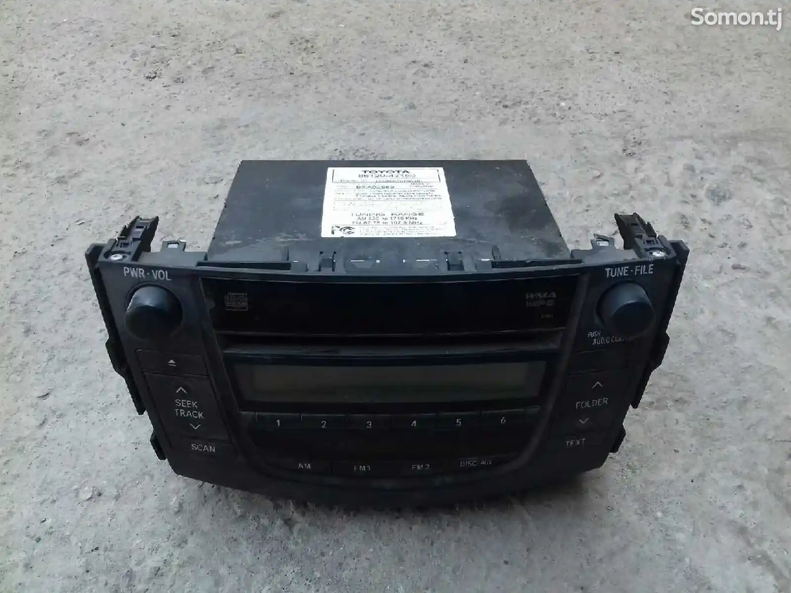 Магнитофон для Toyota Rav4-2