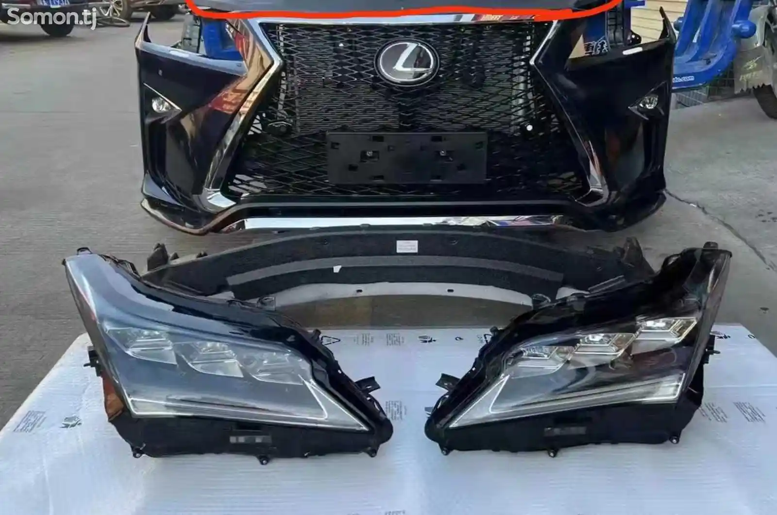 Обвес Lexus RX 350 F Sport, 2018-1