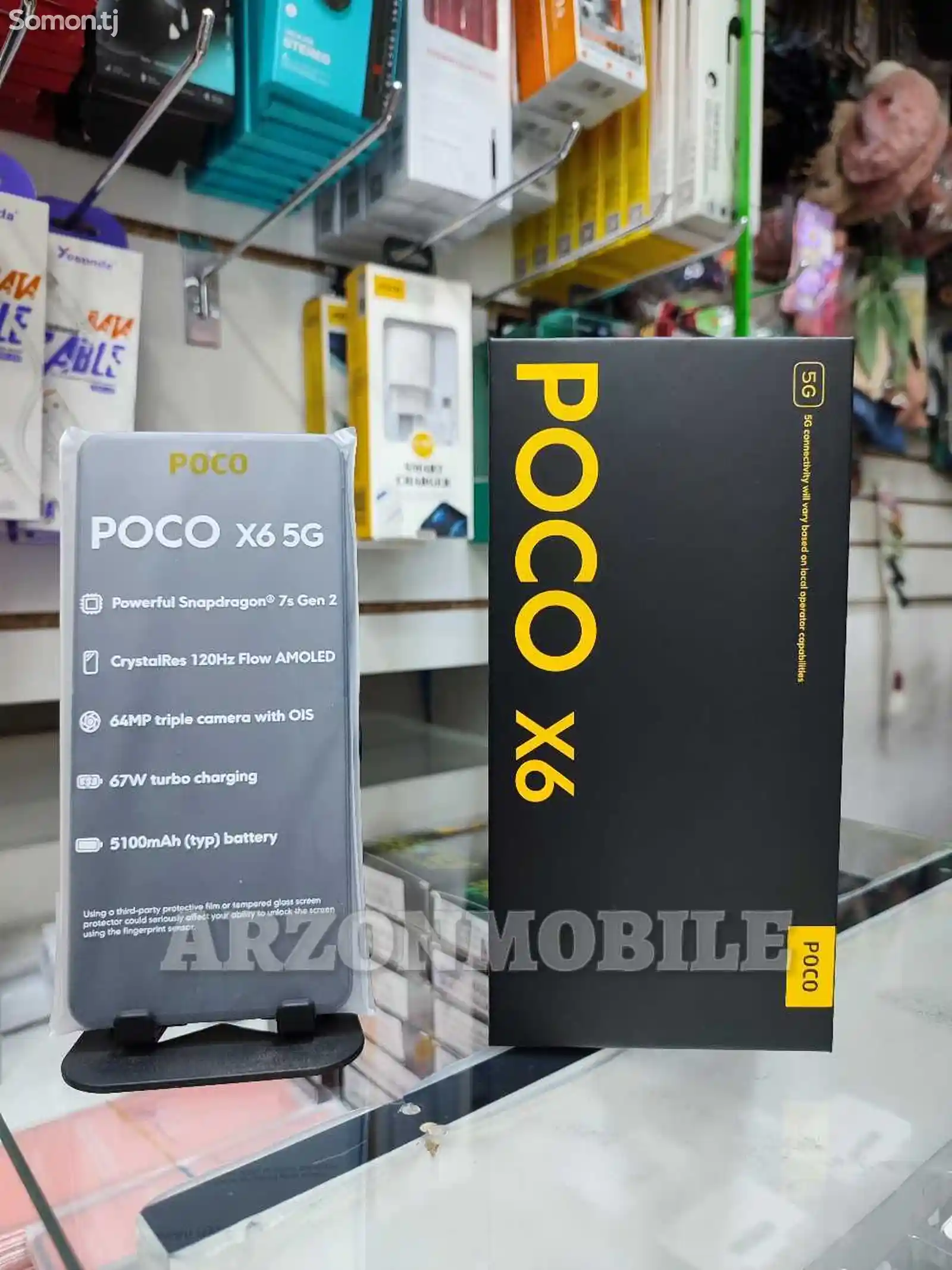 Xiaomi Poco X6 5G 8/256Gb Black 2024-2
