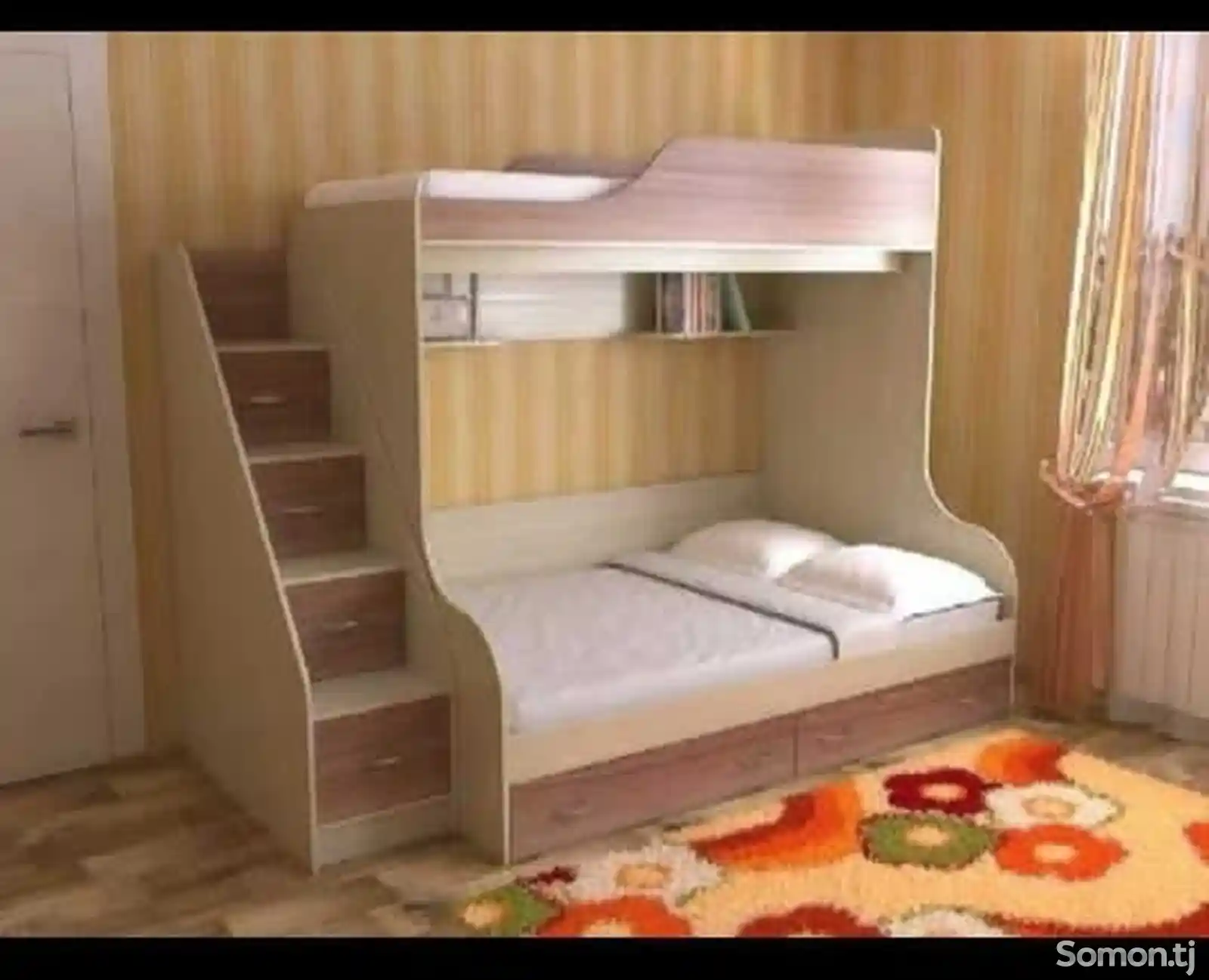 Двухъярусная кровать на заказ