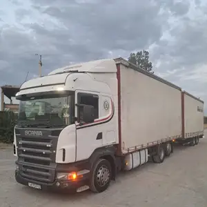 Бортовой грузовик Scania R420, 2006