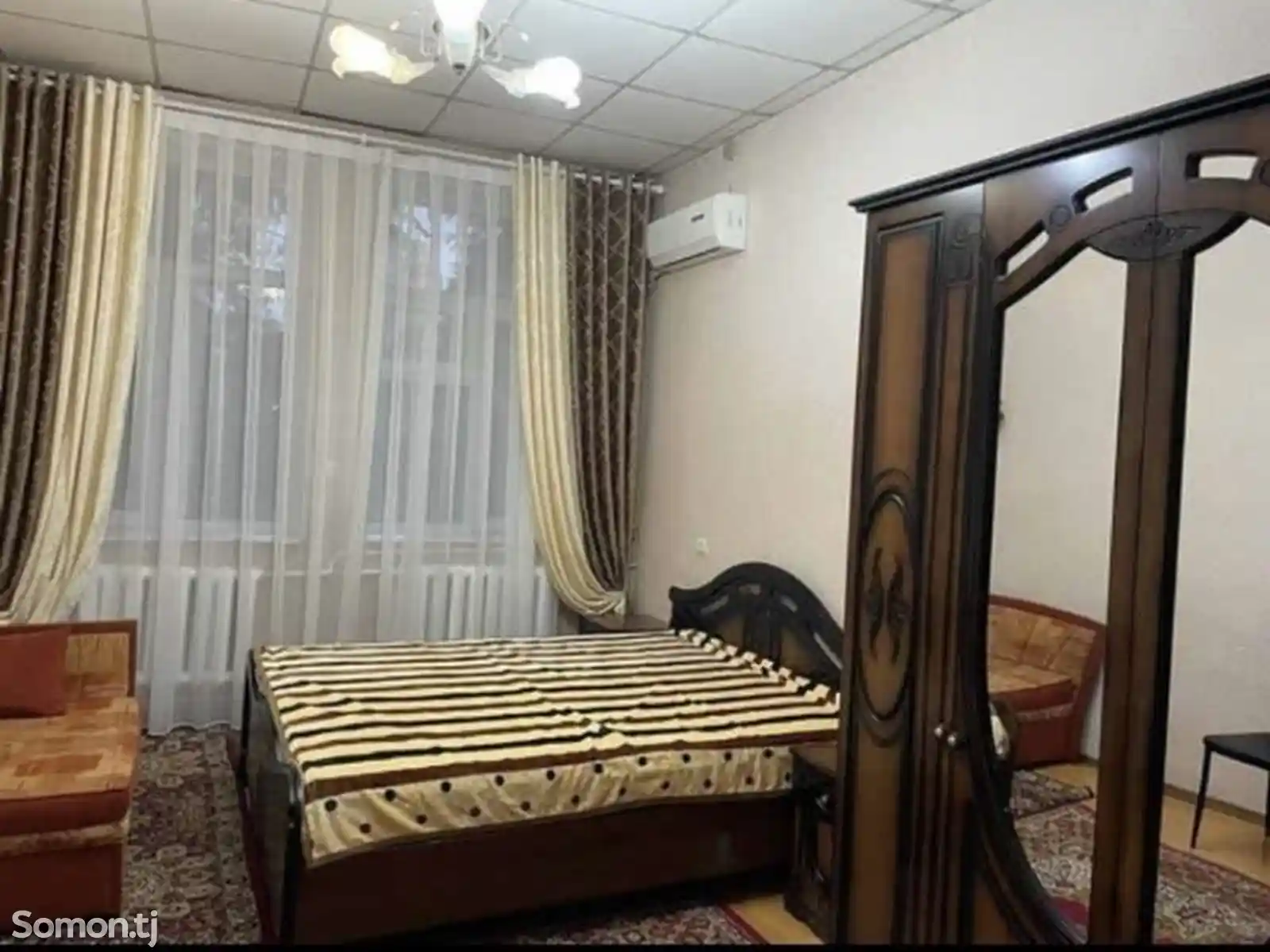 2-комн. квартира, 2 этаж, 65м², И. Сомони-1