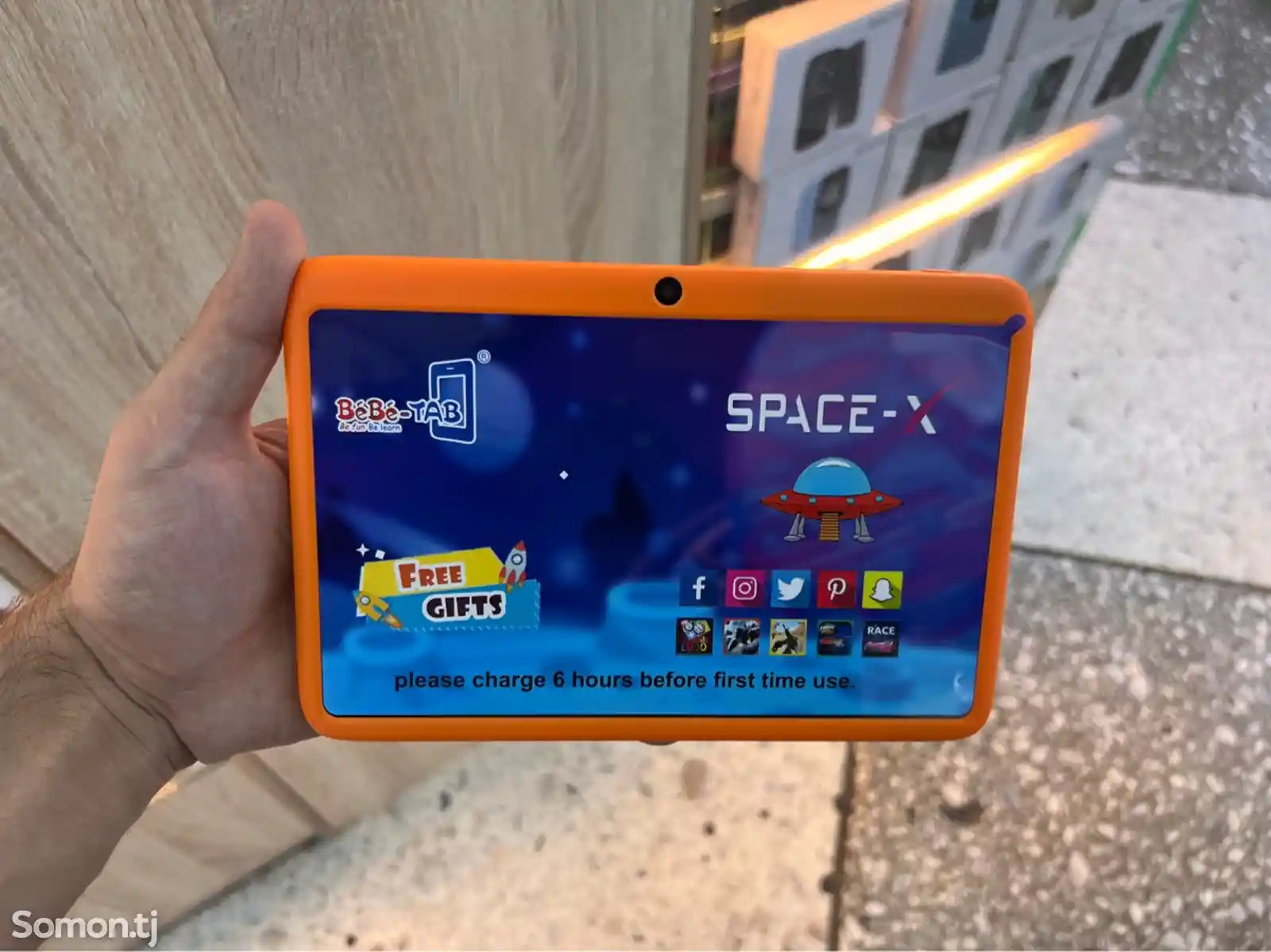 Оригинальный детский планшет BeBe Tab - Space-X-9