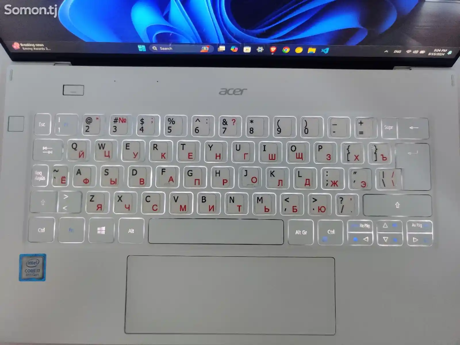 Ноутбук Ультрабук Acer Swift 7 2019 + USB-C Hub Anker-2