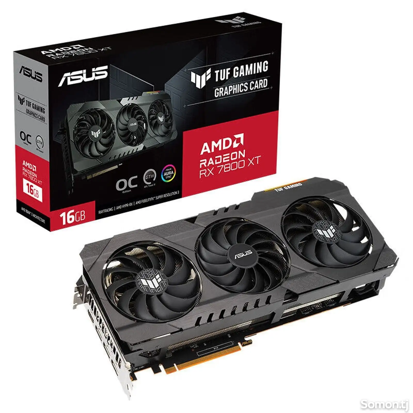 Видеокарта asus tuf gaming rx 7800xt 16g на заказ-1