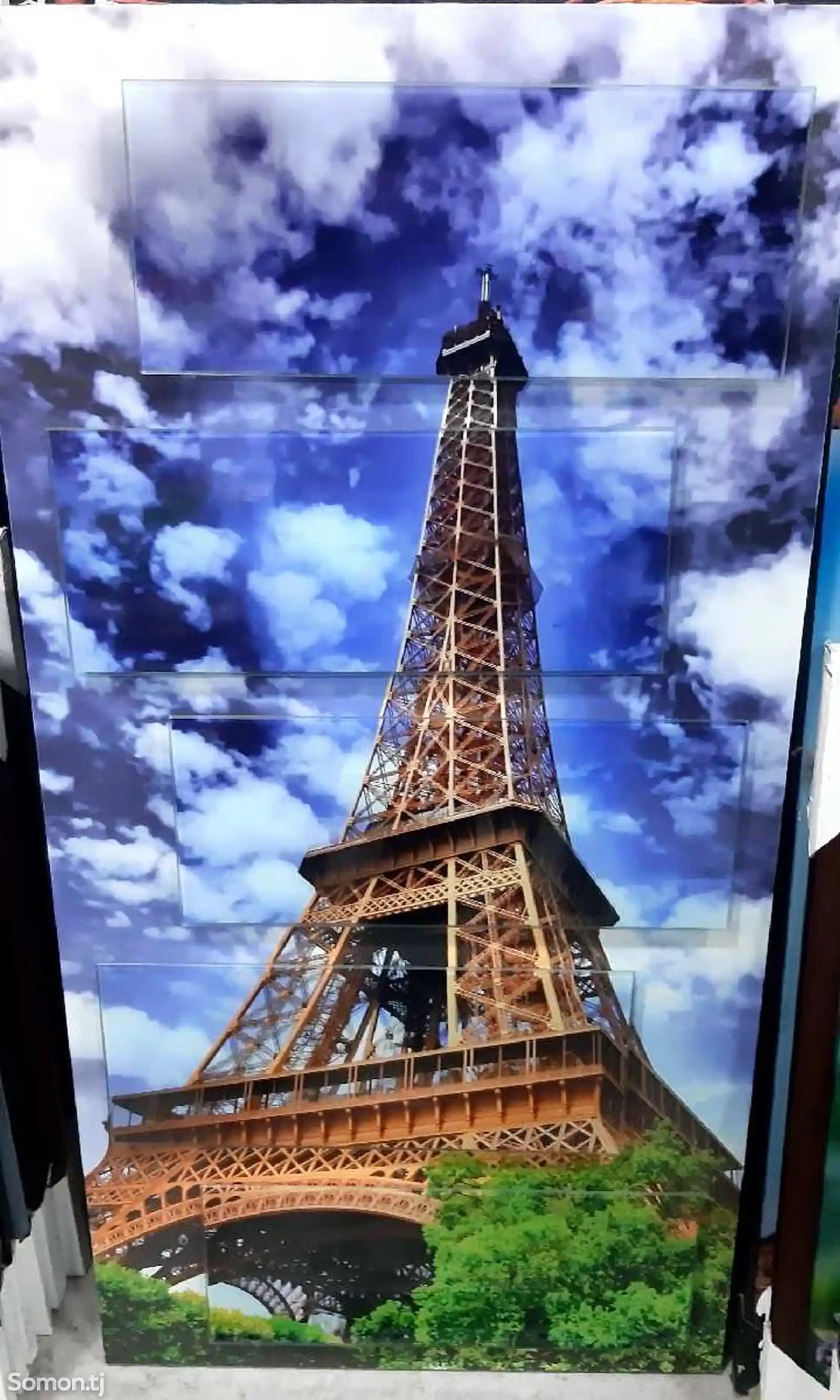 картина Париж башня