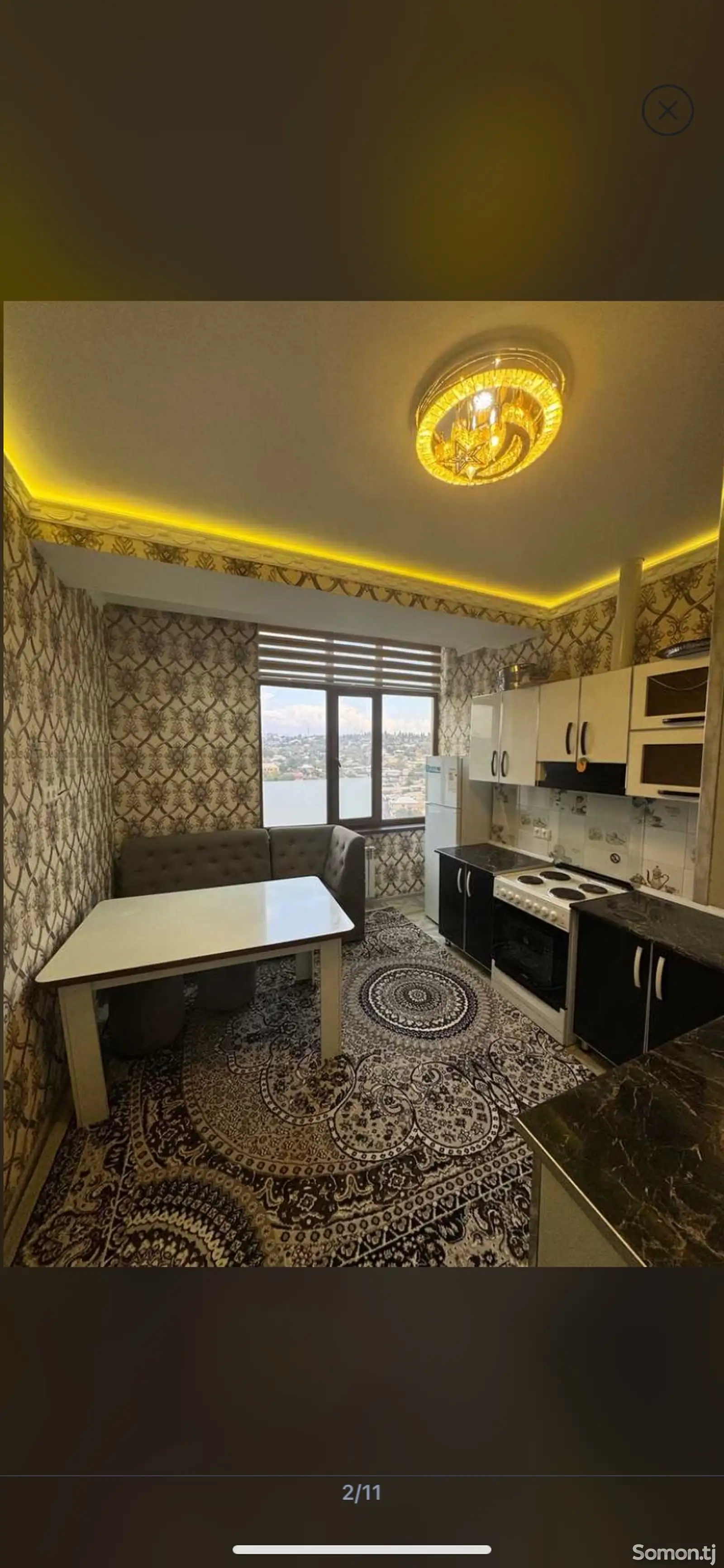 2-комн. квартира, 15 этаж, 60м², Шохмансур-7