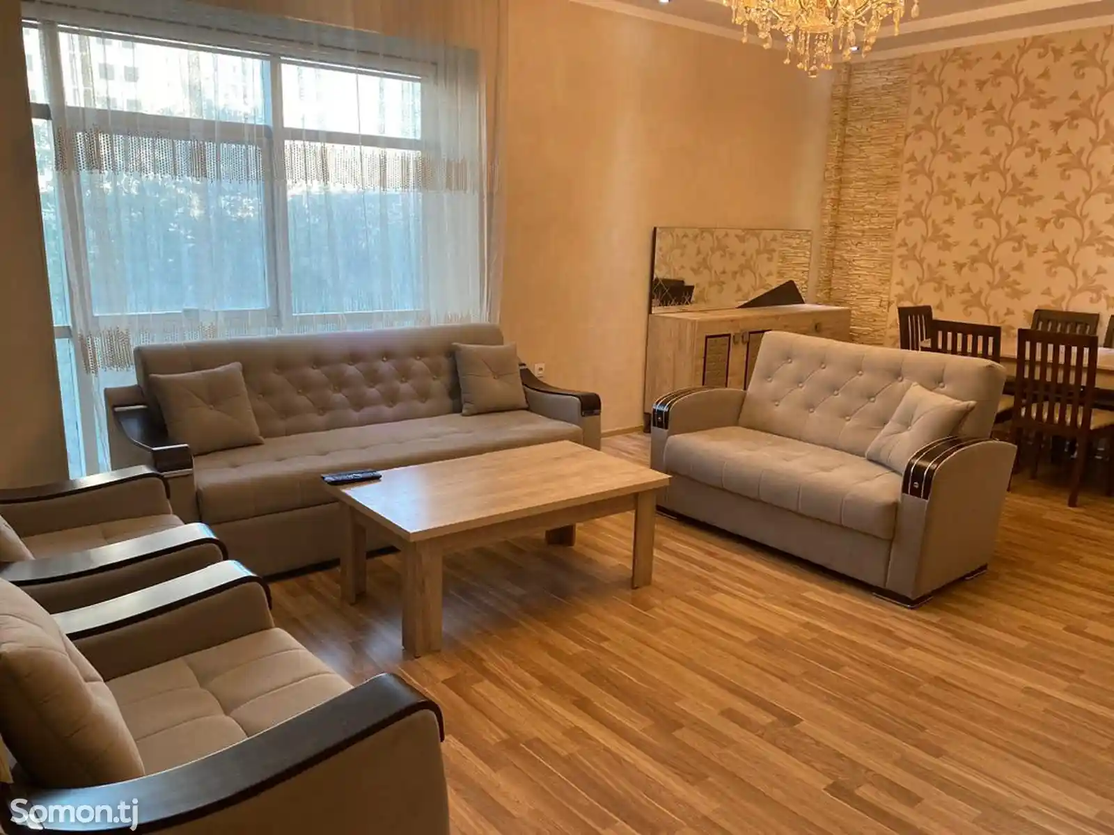 4-комн. квартира, 3 этаж, 180м², И. Сомони, Пушкина-1