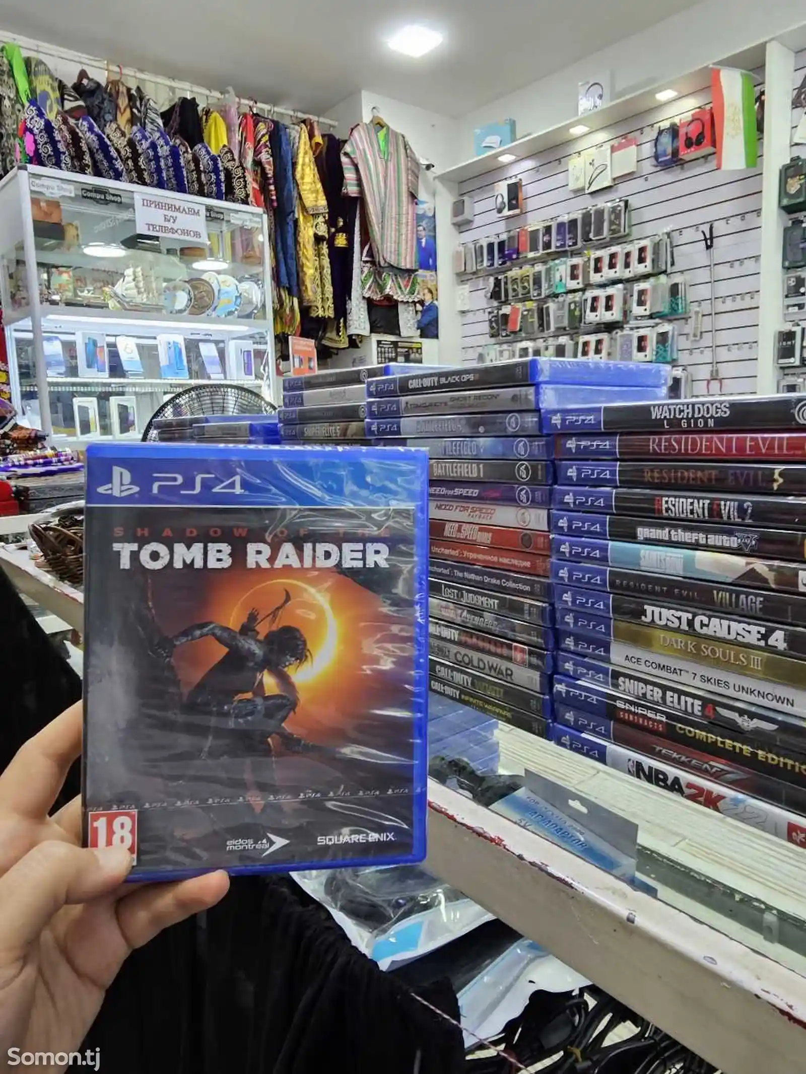 Игра Tomb Raider на Playstation 4
