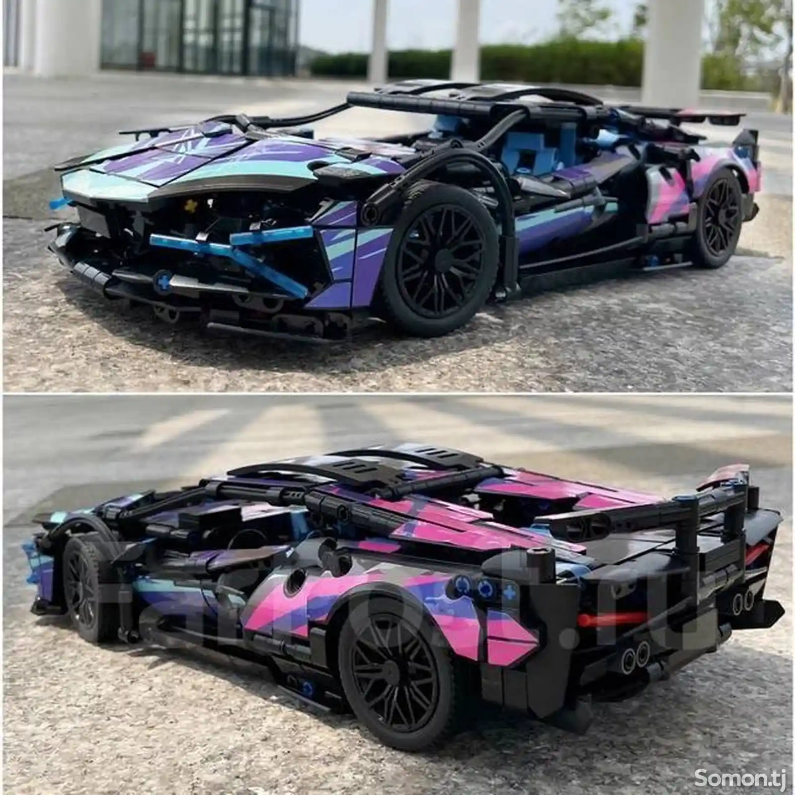 Лего конструктор Lamborghini Cyberpunk 114 technol model-4