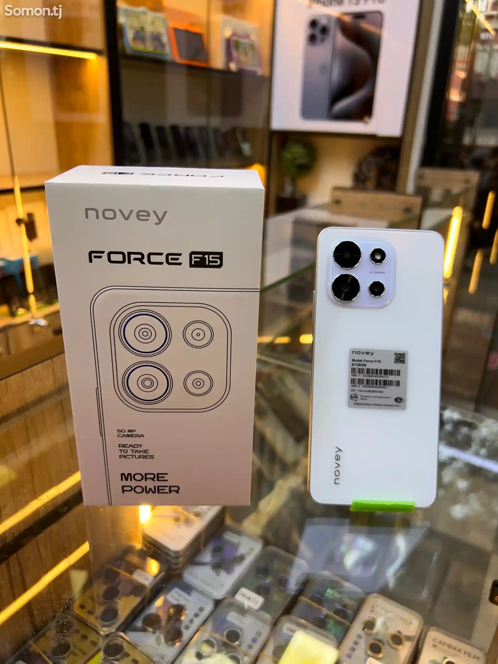 Novey Force F15 8GB+256GB белый цвет-1