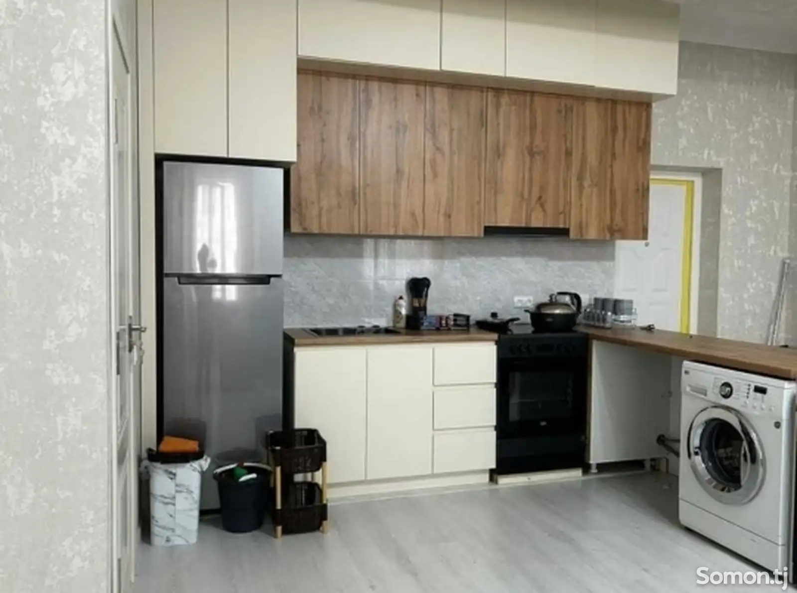 2-комн. квартира, 3 этаж, 60м², И.Сомони-1