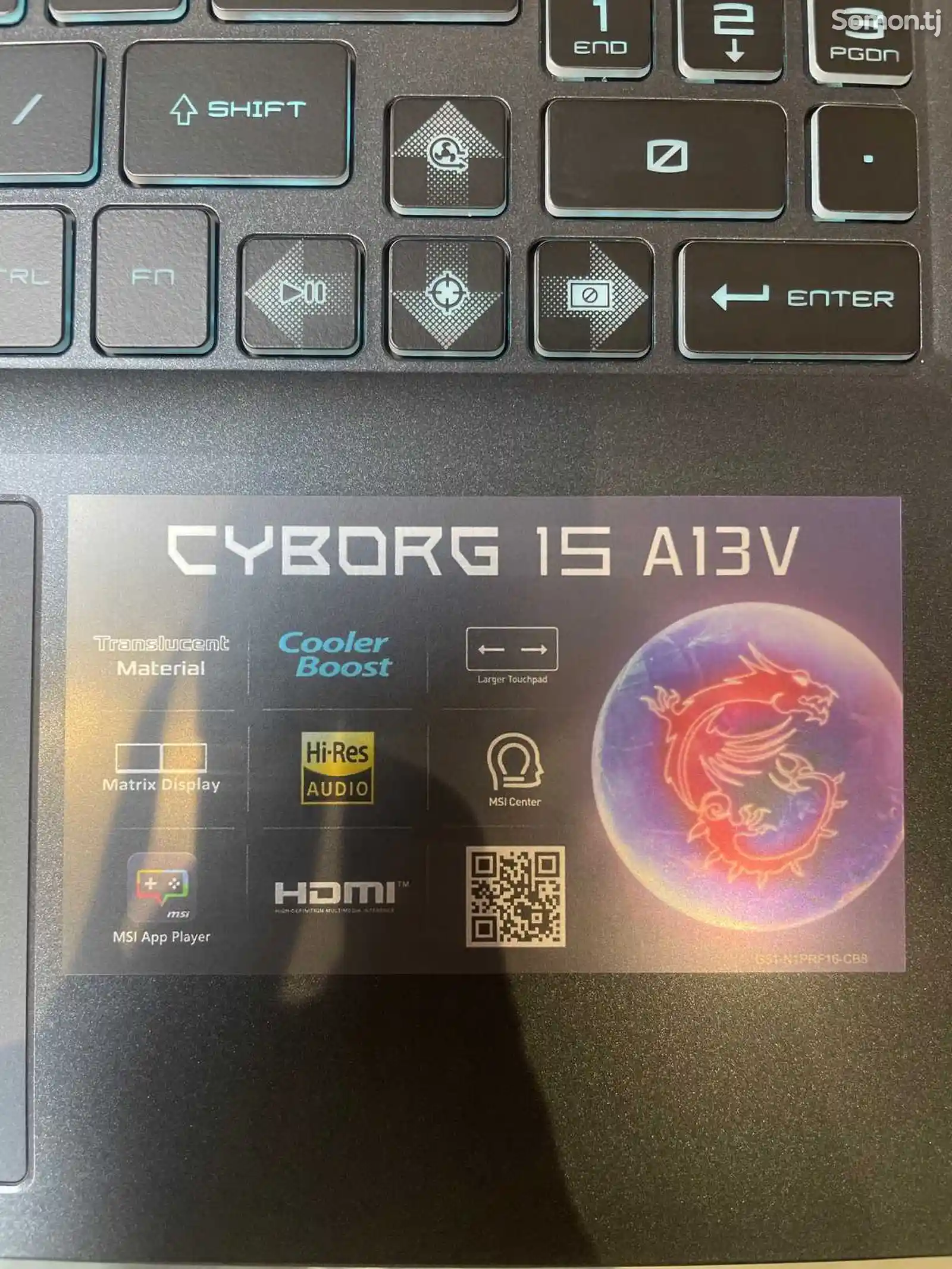 Ноутбук MSI Cyborg 15 A13VE-5