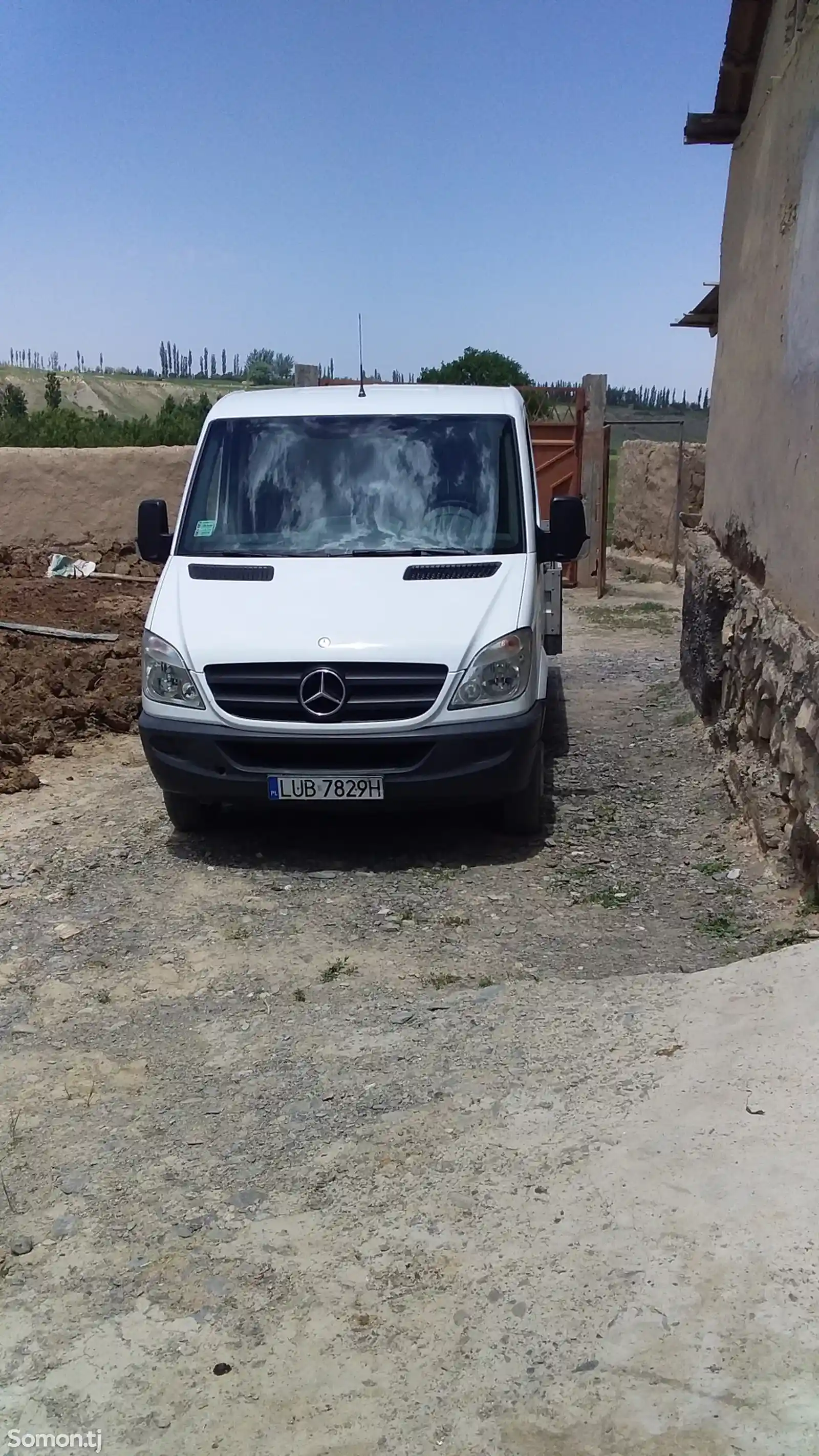 Бортовой автомобиль Mercedes-Benz Sprinter, 2006-1