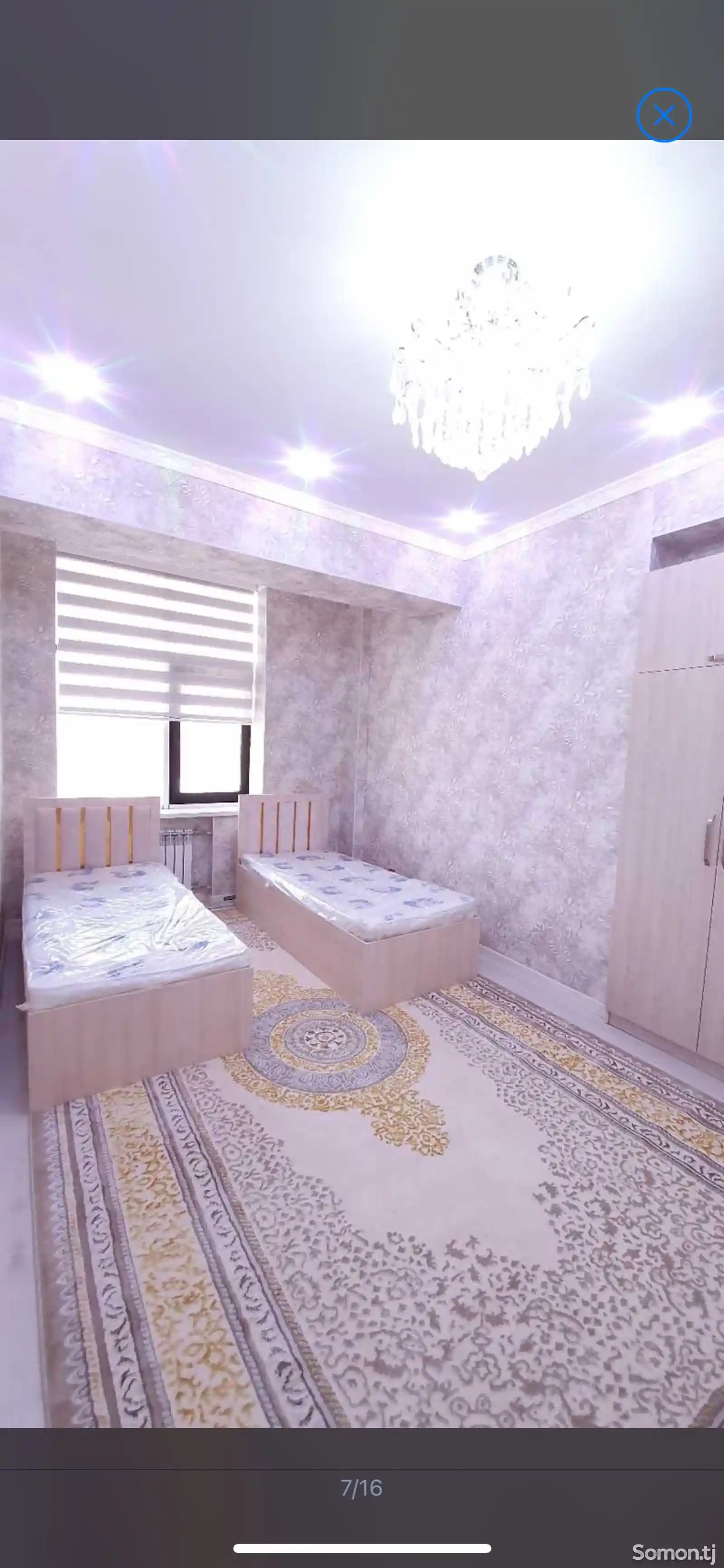 3-комн. квартира, 14 этаж, 120м², Релакс Айни 53-7