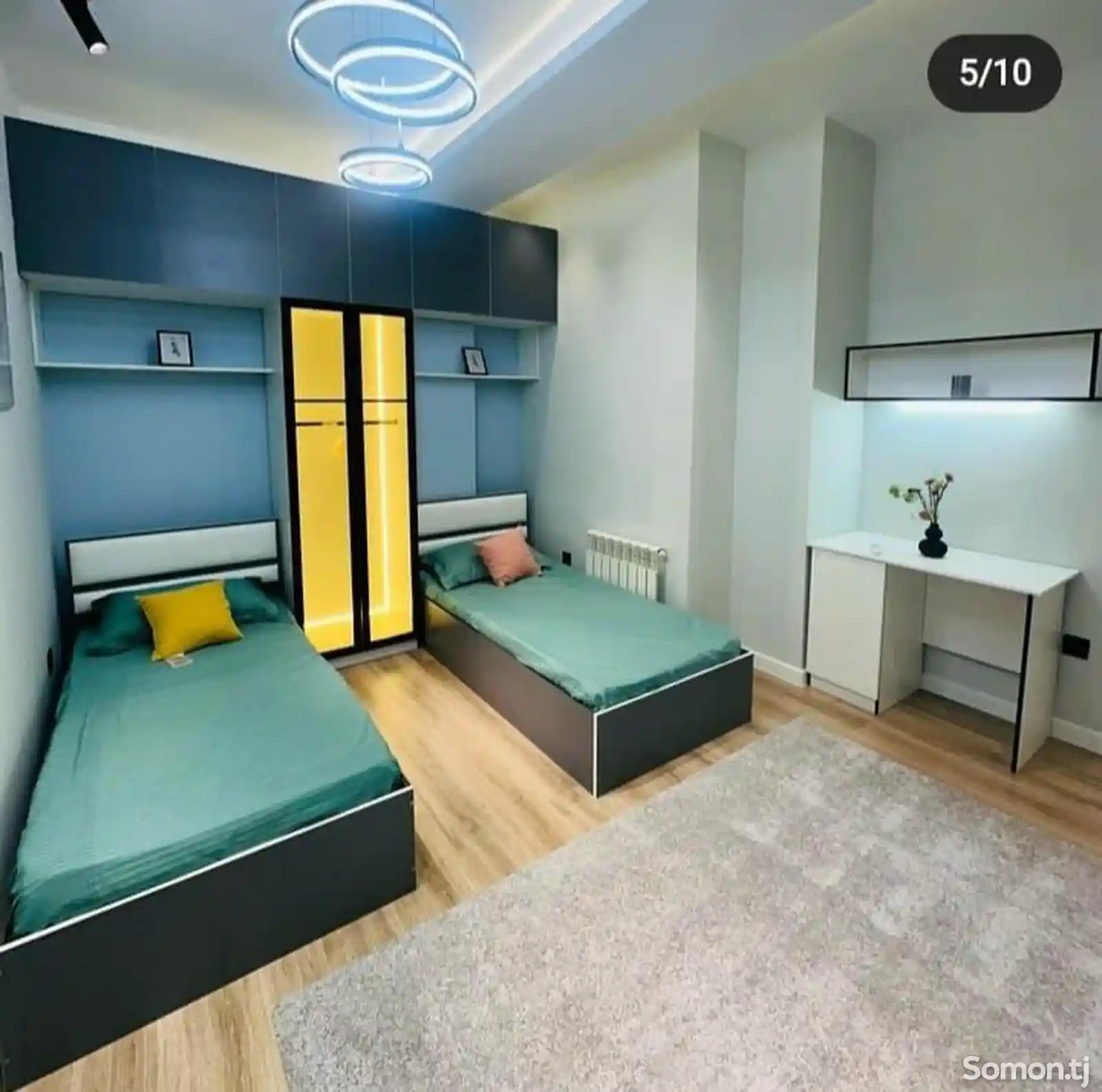 3-комн. квартира, 13 этаж, 100 м², Сино-2