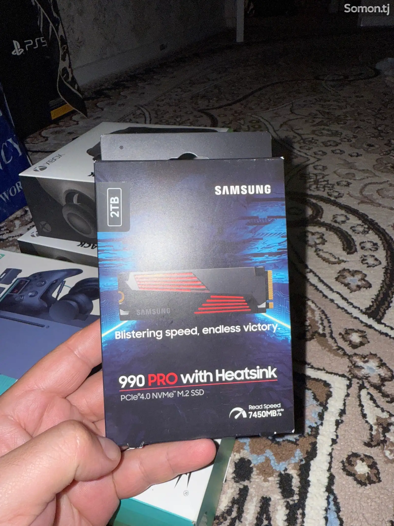 Накопитель Samsung Ssd 2Tb 990 Pro wheatsink