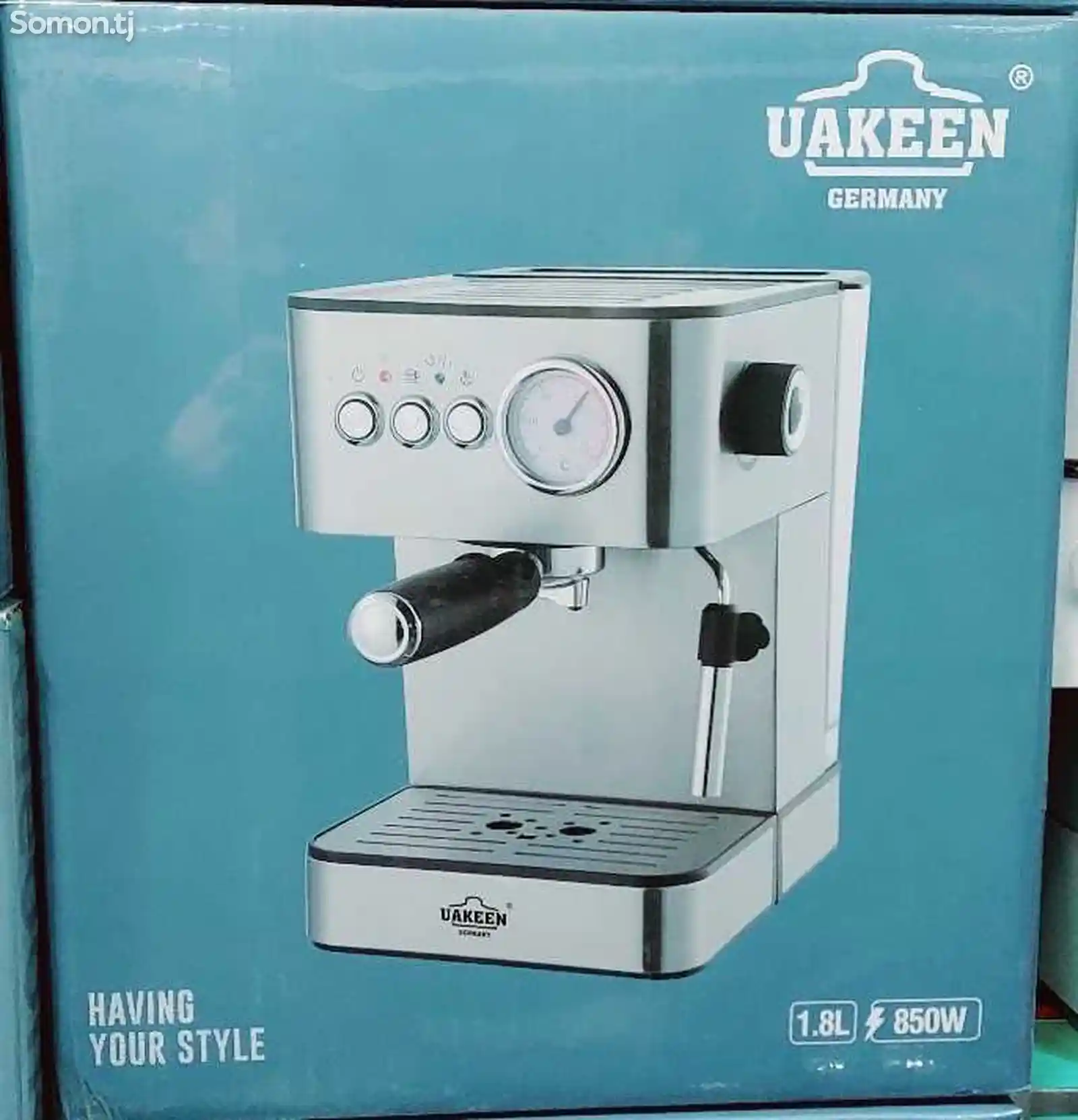 Кофеварка vakeen-850w 1.8л-2