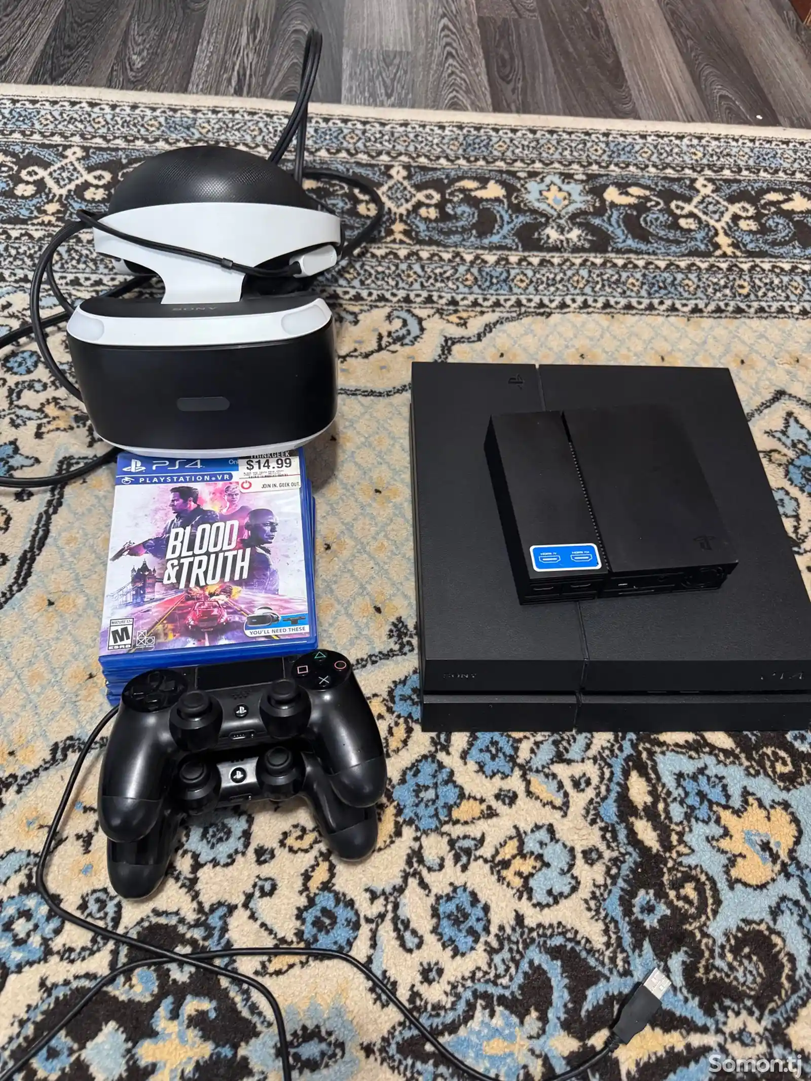 Игровая приставка PS 4 Plus VR-1