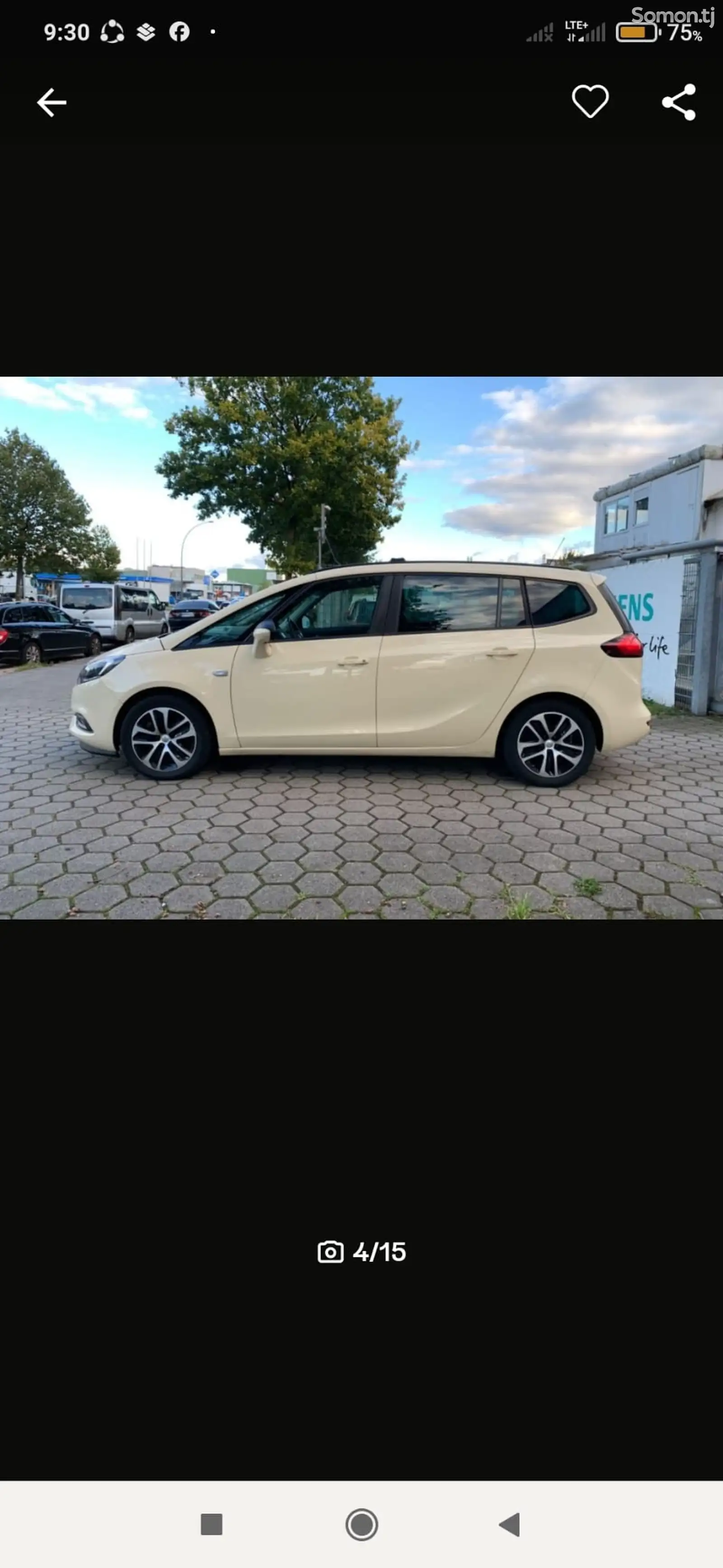 Opel Zafira, 2019-1