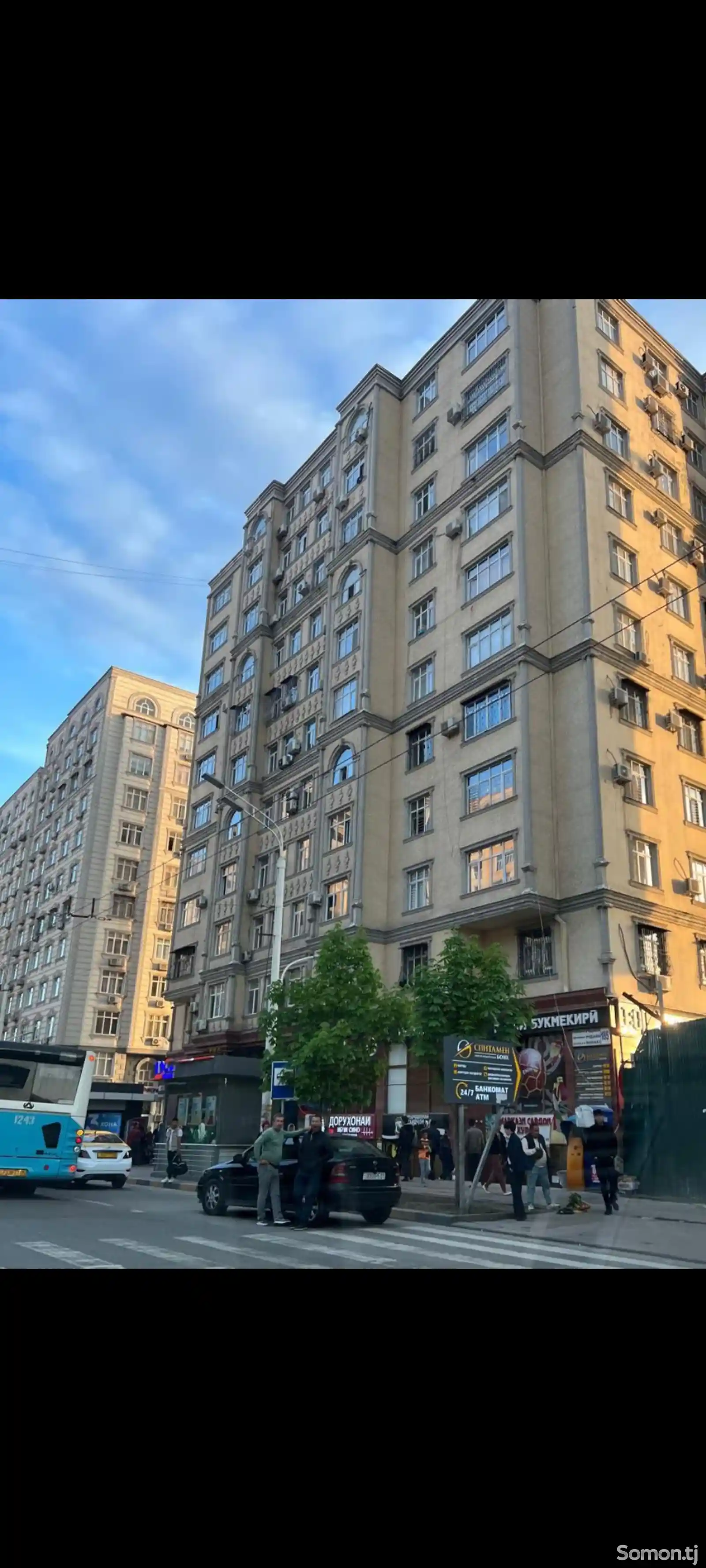 2-комн. квартира, 2 этаж, 85 м², Исмоили Сомони-8