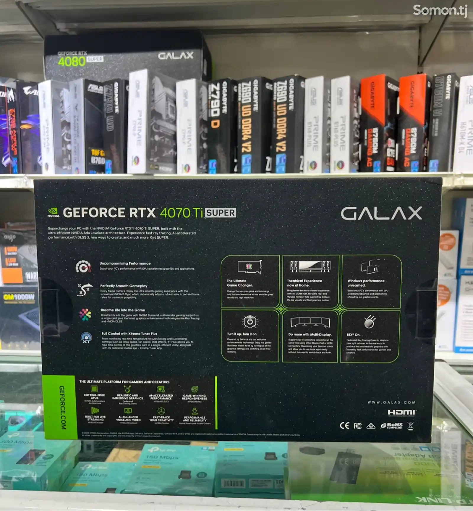 Видеокарта Galax Geforce RTX 4070TI SUPER EX GAMER V2 16Gb-2