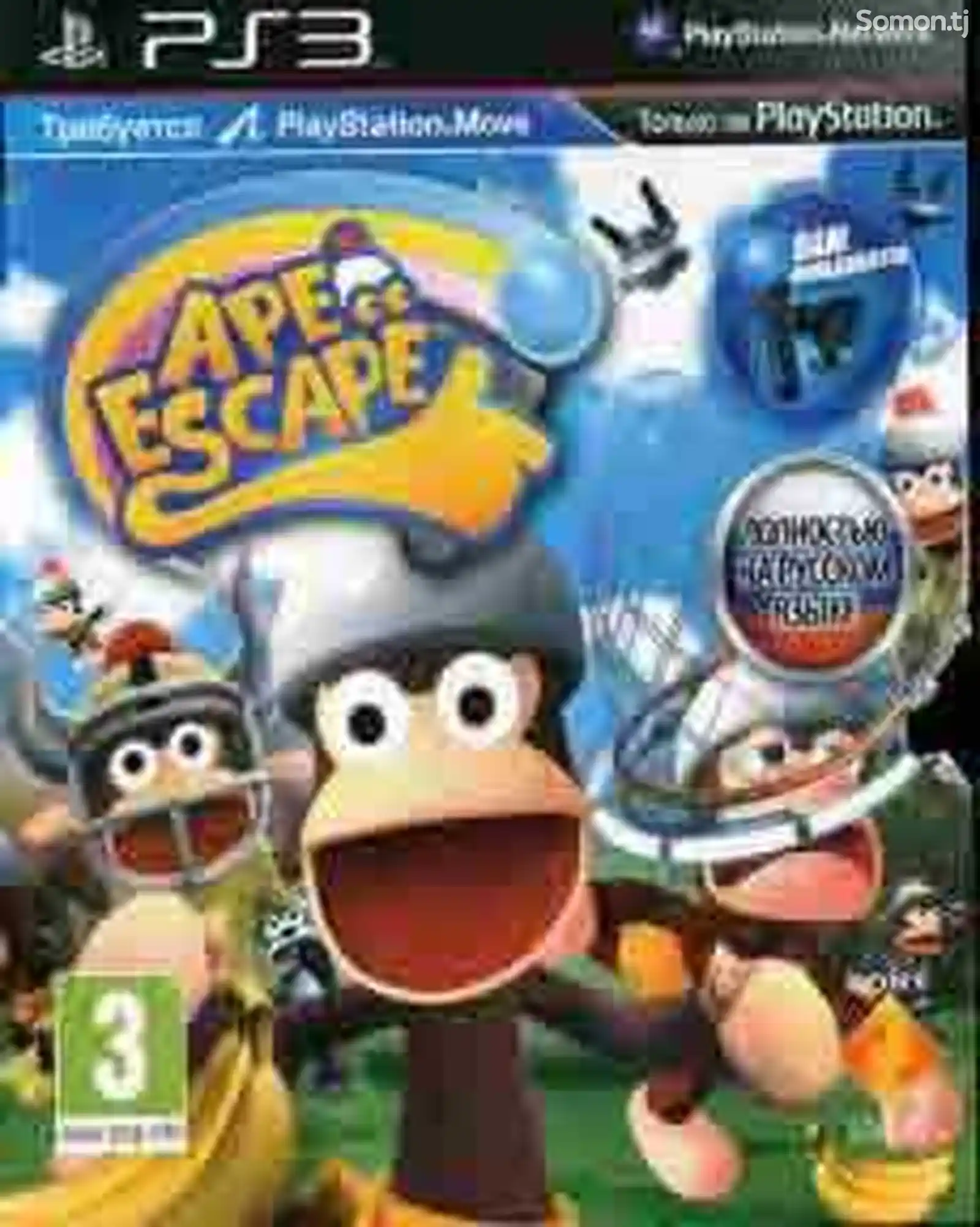 Игра Ape escape move на PlayStation 3