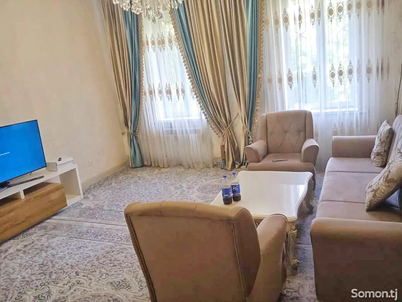 3-комн. квартира, 4 этаж, 100м², Шохмансур-2